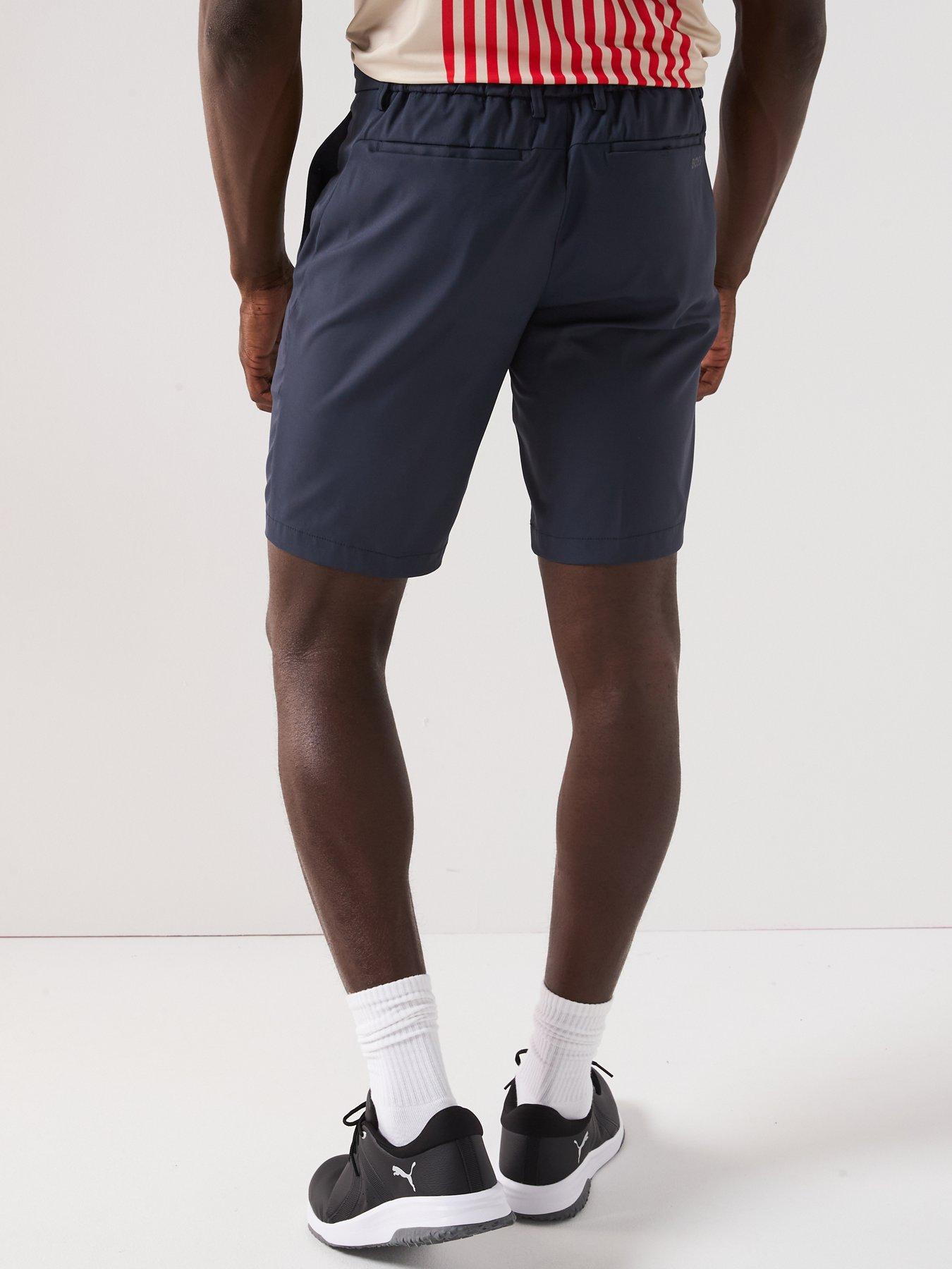 Image 2 of 5 of BOSS Mens Golf Phoenix Slim Fit Shorts - Dark Blue