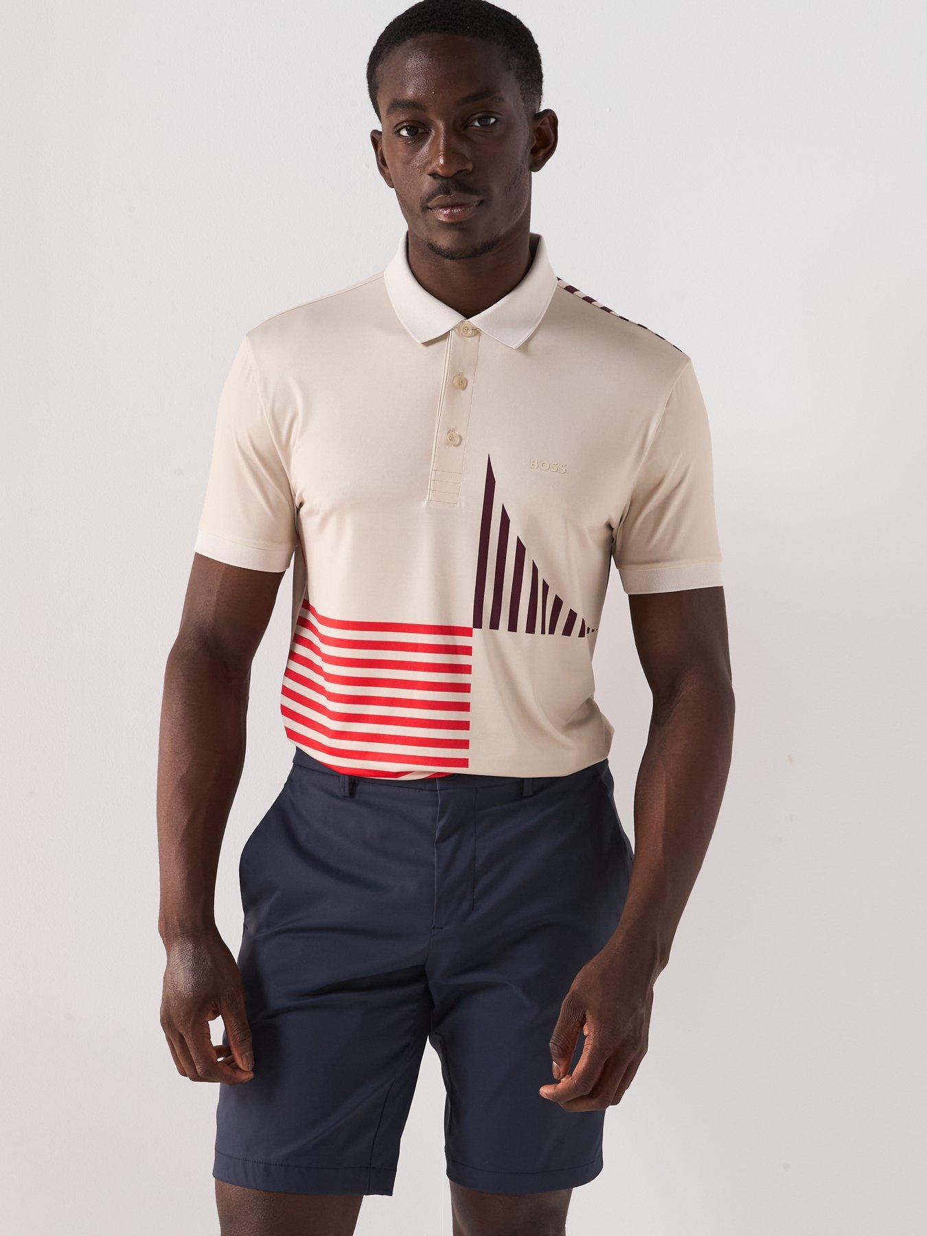 Image 5 of 5 of BOSS Mens Golf Phoenix Slim Fit Shorts - Dark Blue