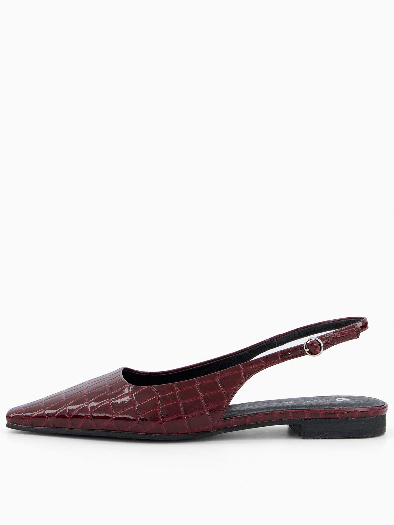 v-by-very-croc-patent-sling-back-flat-shoe-redoutfit