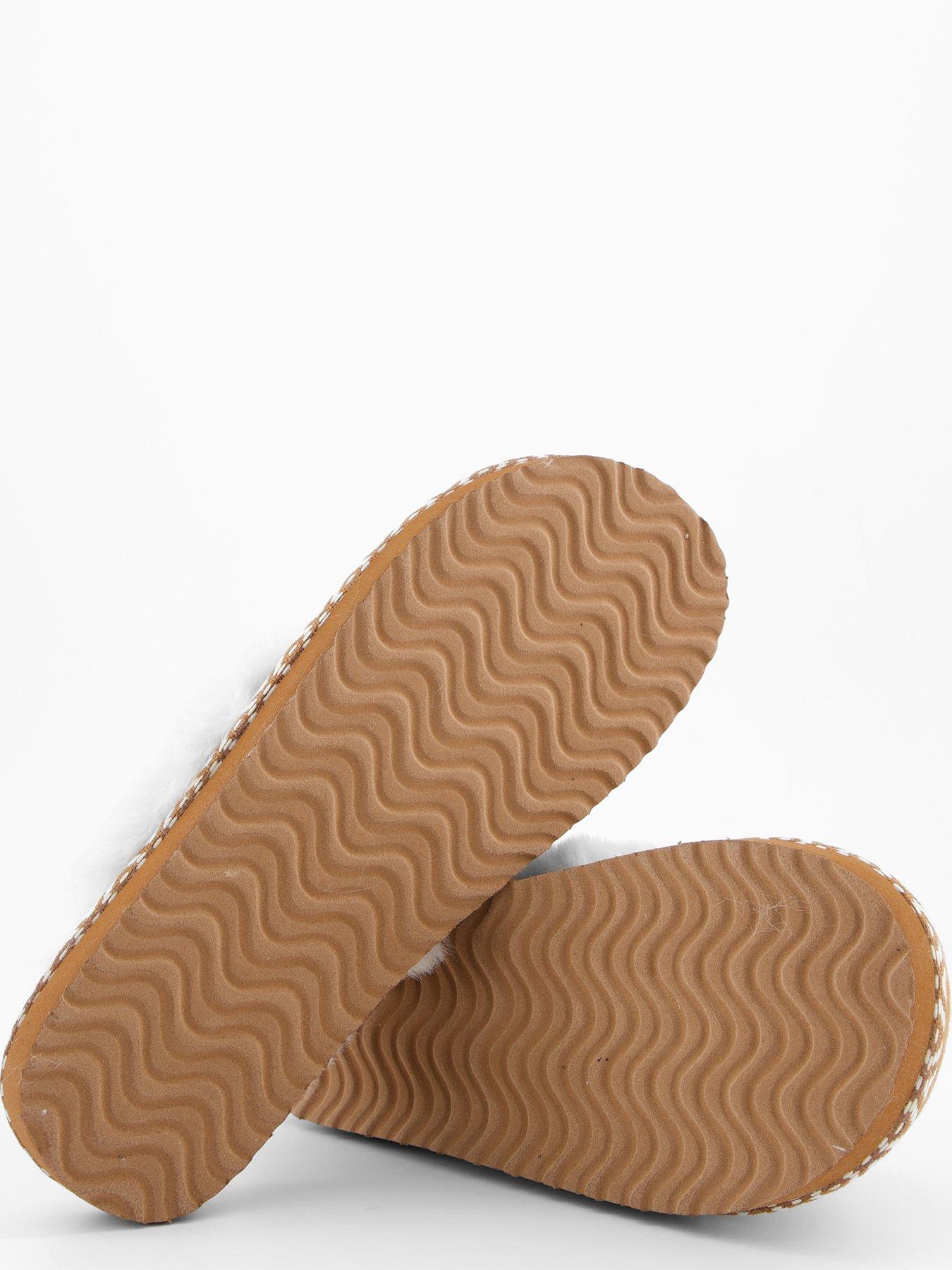 v-by-very-mule-slippers-browndetail