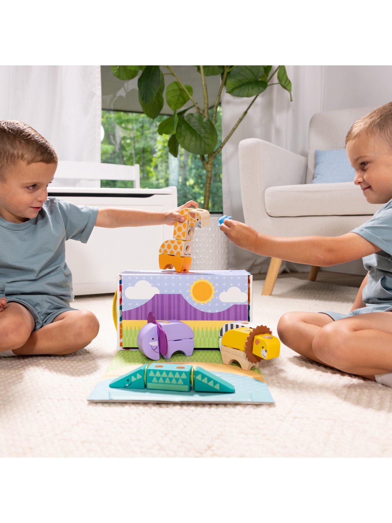 Image 5 of 8 of Melissa & Doug Blockables Safari Play Set