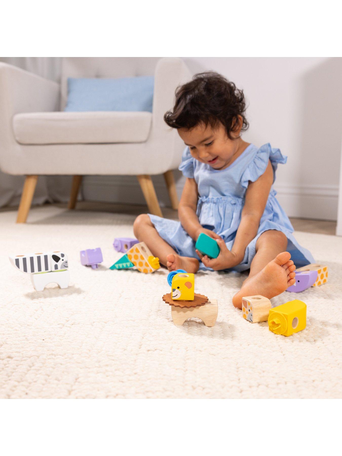 Image 6 of 8 of Melissa & Doug Blockables Safari Play Set