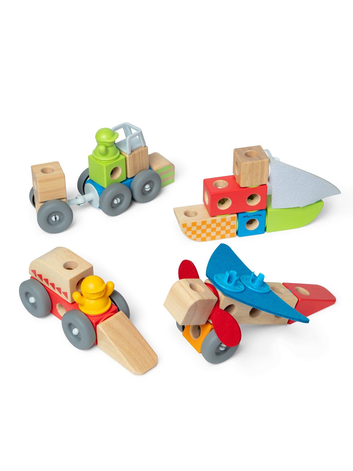Image 3 of 8 of Melissa & Doug PS Building Set - Vehicles