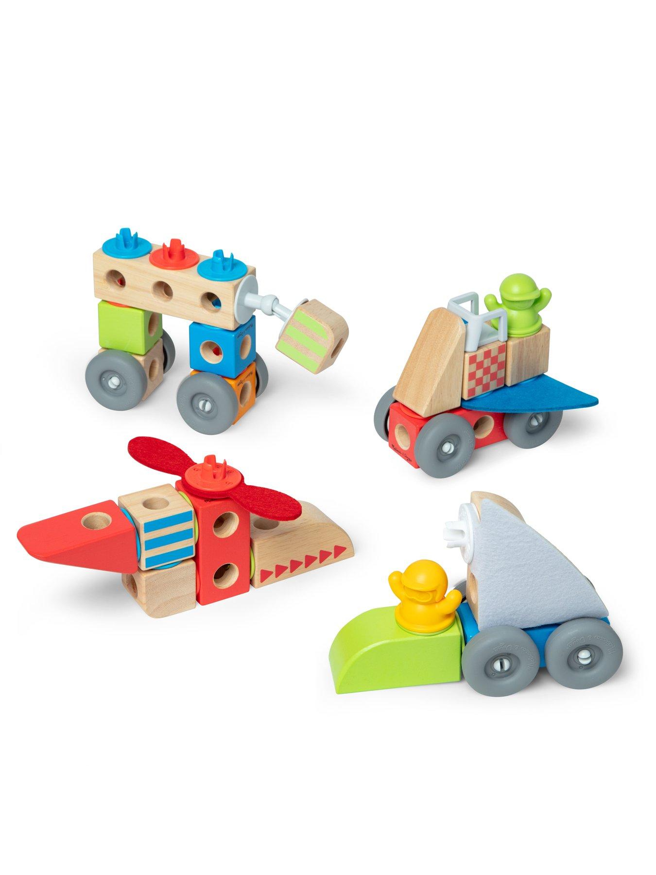 Image 5 of 8 of Melissa & Doug PS Building Set - Vehicles