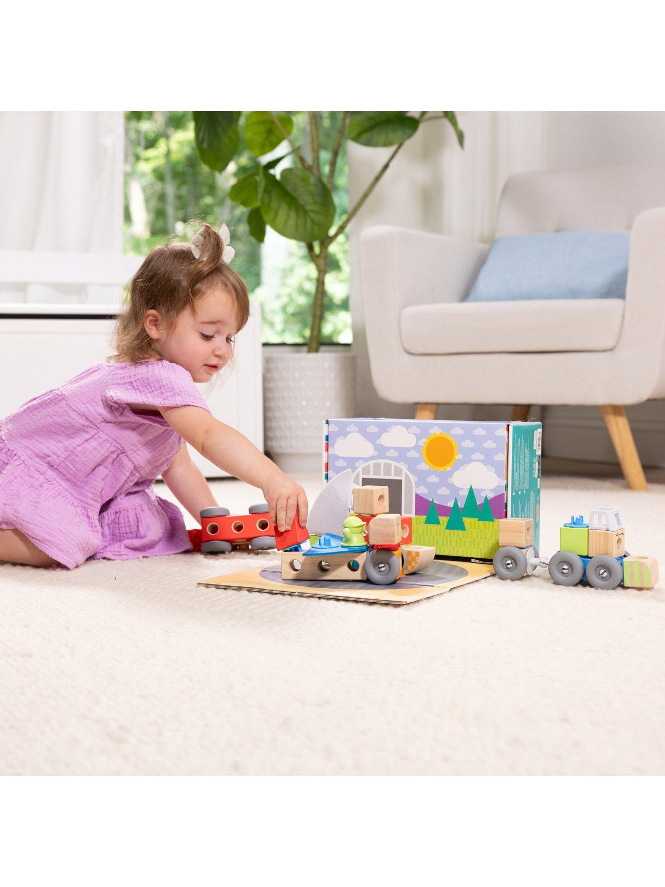 Image 6 of 8 of Melissa & Doug PS Building Set - Vehicles