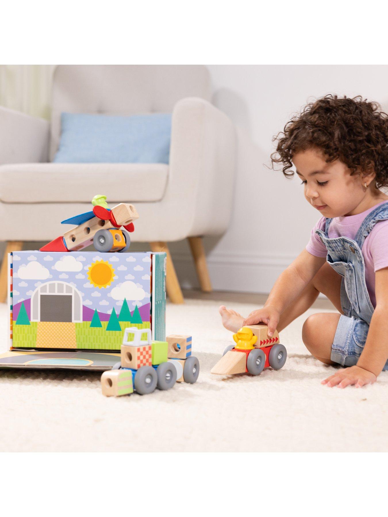Image 7 of 8 of Melissa & Doug PS Building Set - Vehicles