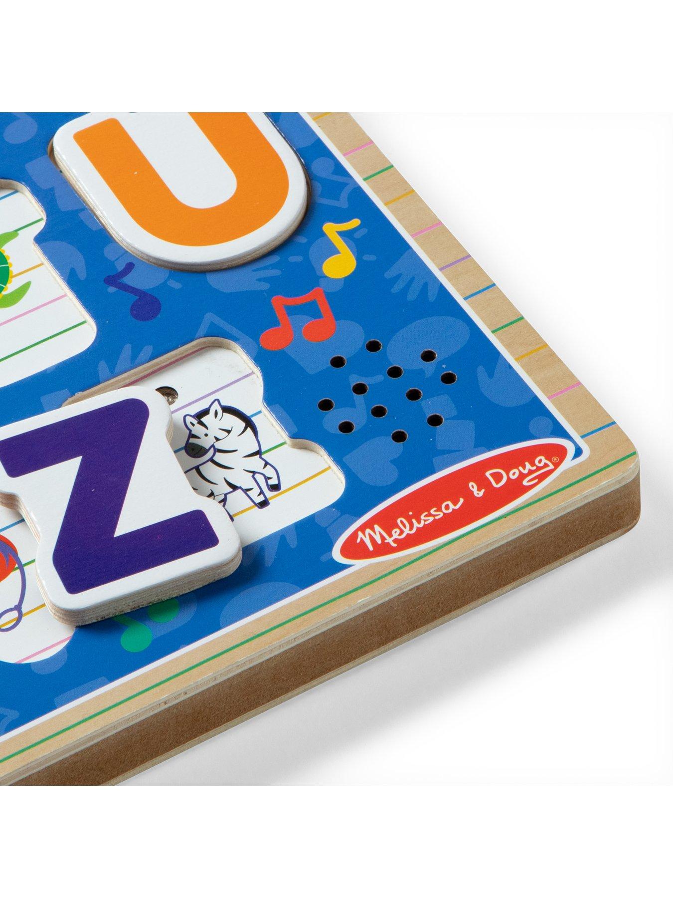 Image 3 of 8 of Melissa & Doug Ms. Rachel Phonics&nbsp;Alphabet Wooden&nbsp;Puzzle with Light-Activated Sounds