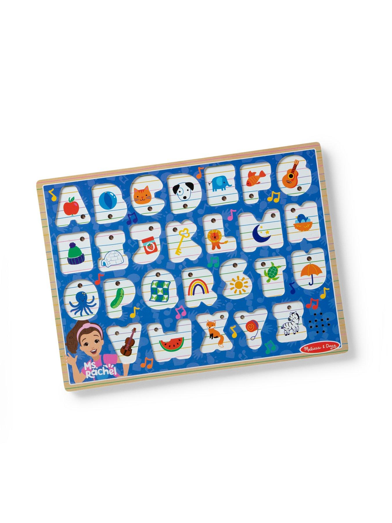 Image 4 of 8 of Melissa & Doug Ms. Rachel Phonics&nbsp;Alphabet Wooden&nbsp;Puzzle with Light-Activated Sounds