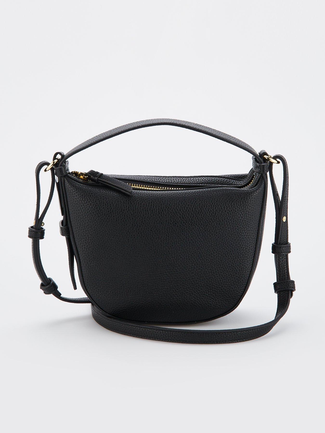 undefined Susie Soft Hobo Crossbody Bag - Black