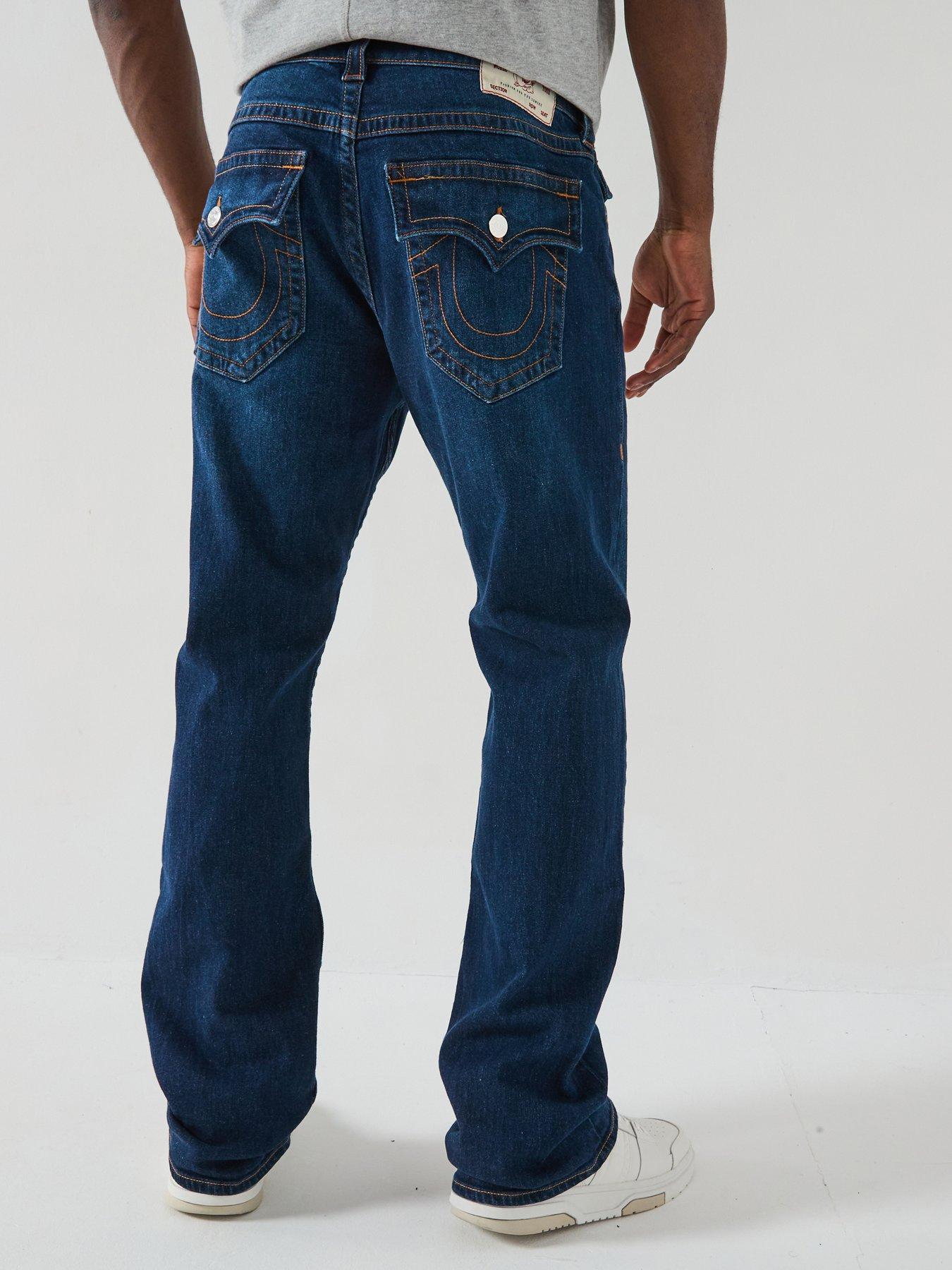 undefined Ricky Straight Fit Jeans - Dark Blue