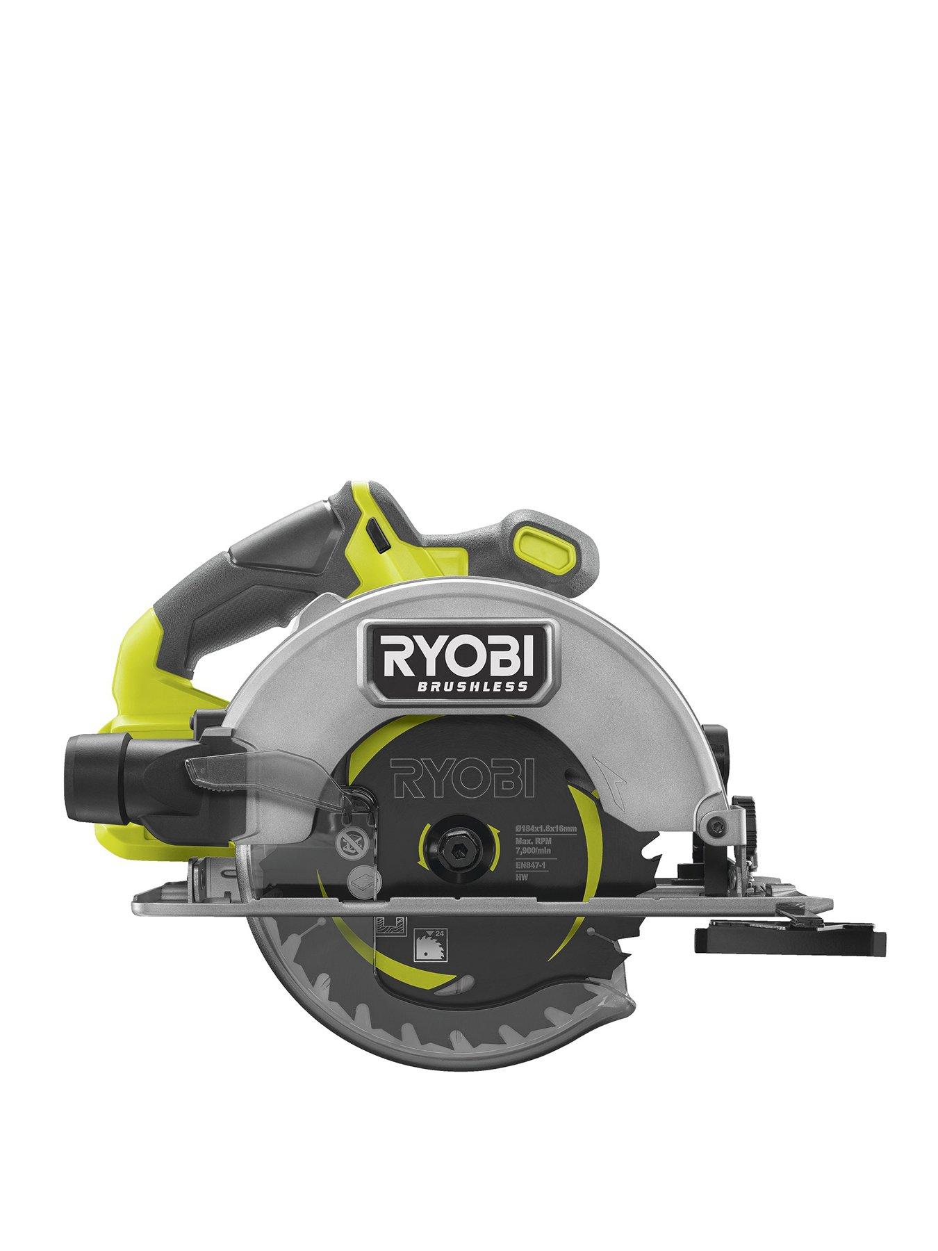 undefined Ryobi RCS18BL-0 18V ONE+ Cordless 184mm Brushless Circular Saw (Bare Tool)