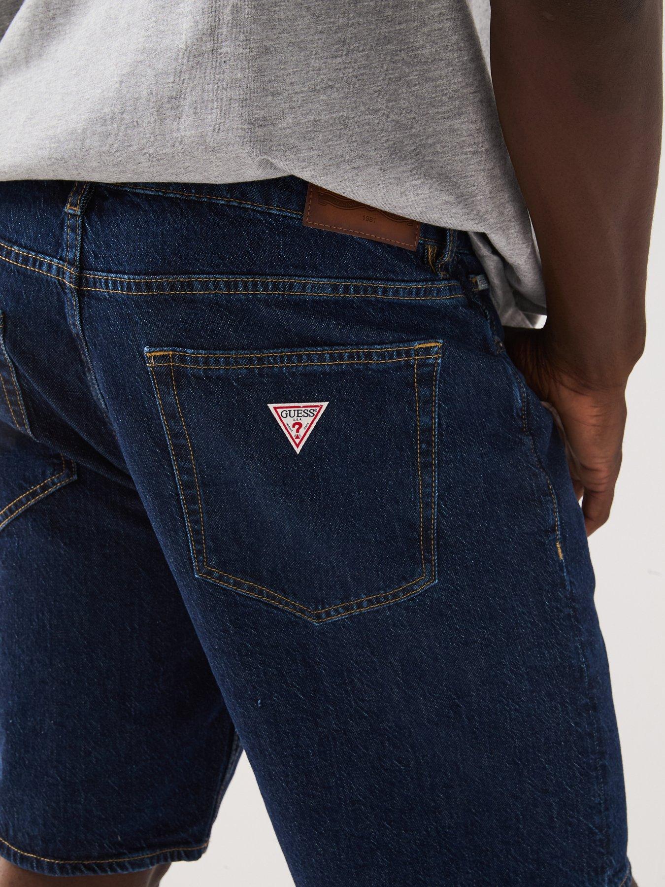 guess-jeans-regular-denim-shorts-dark-blueoutfit