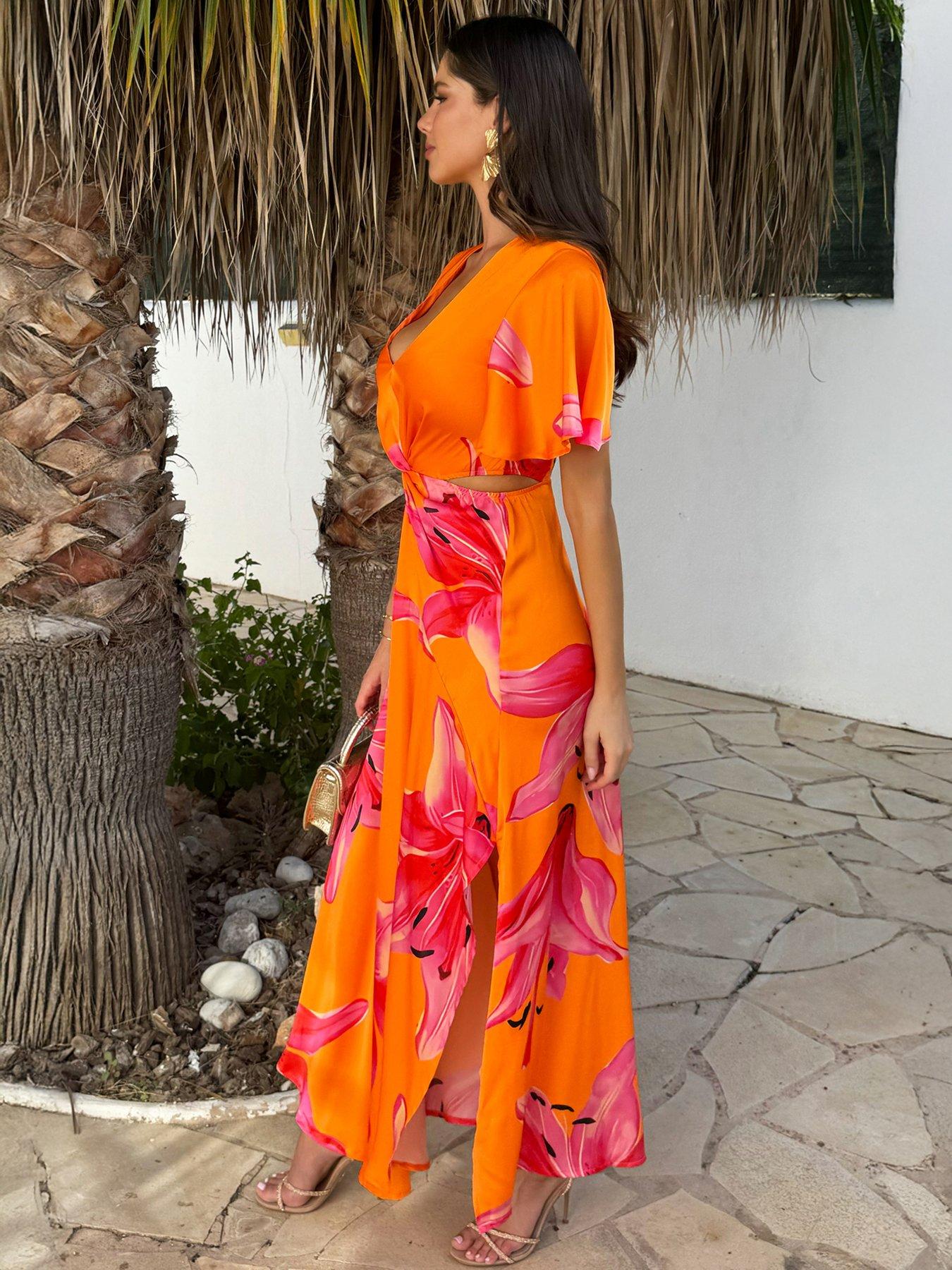 bebop maxi dress Austin Convertible Maxi Dress in Hot Pink| Pink Oversized Maxi Dress | Pink  Bridesmaid Dress