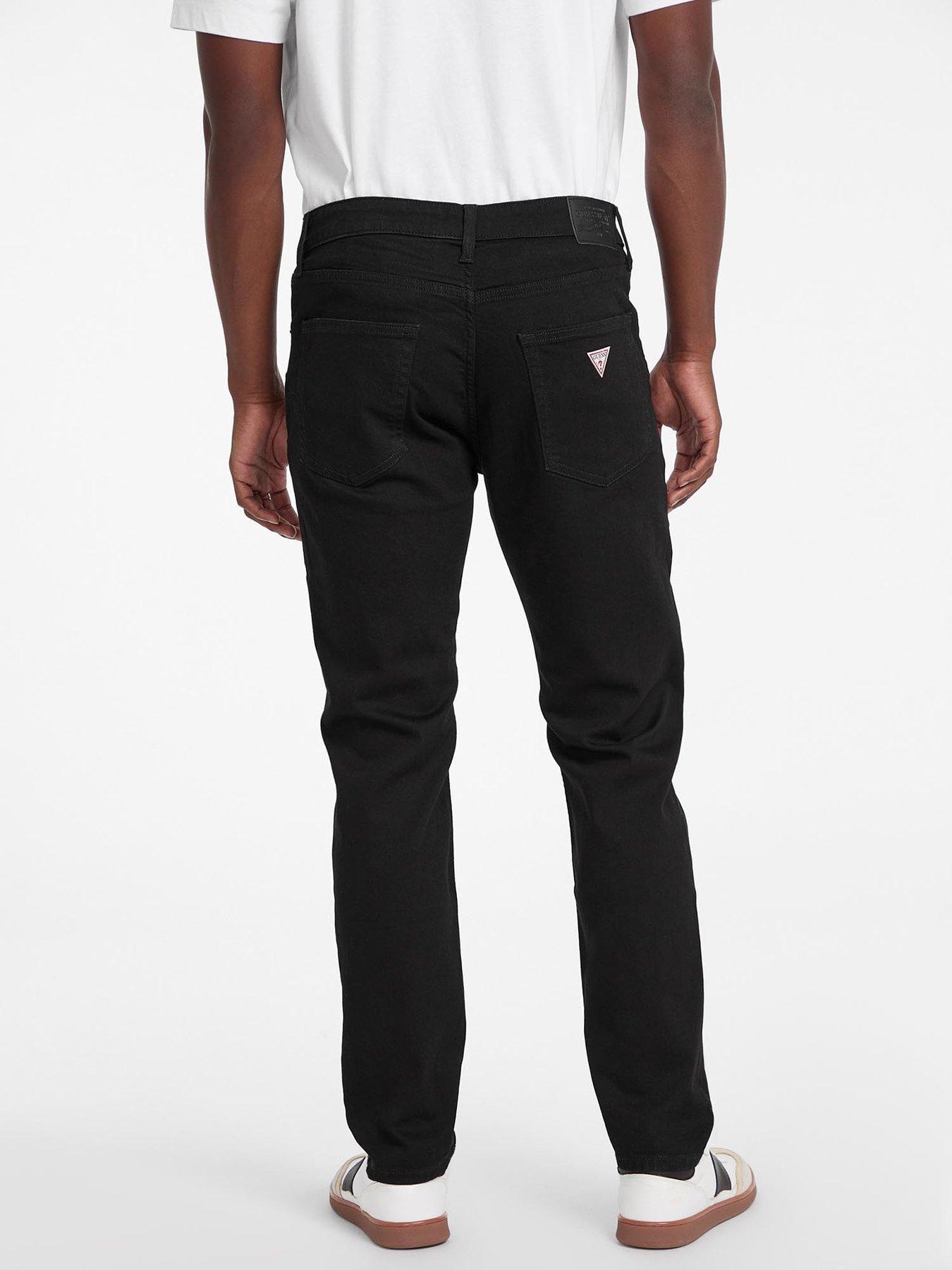 Image 2 of 6 of Guess Jeans G14 Slim Fit Jeans - Black