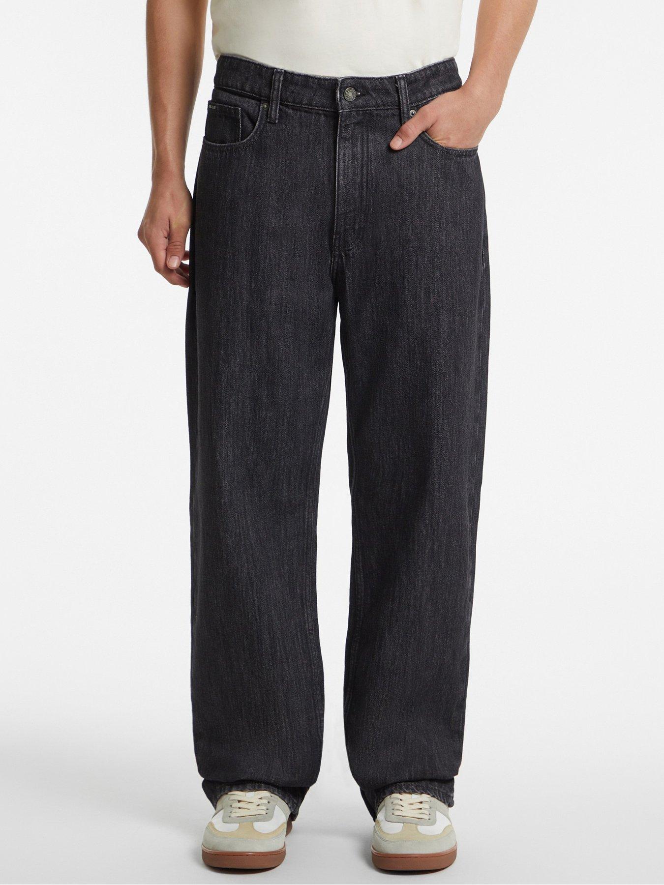 guess-jeans-g18-relaxed-fit-jeans--black