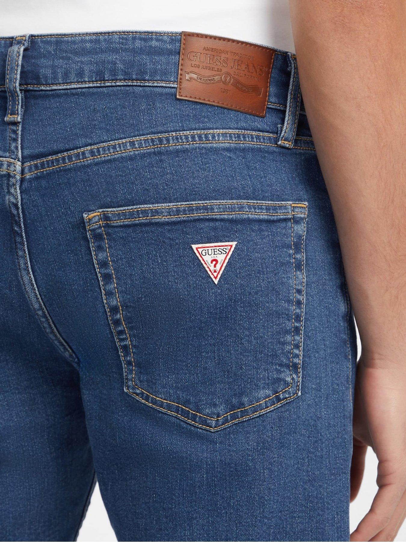 Image 4 of 6 of Guess Jeans G14 Slim Fit Jeans - Blue