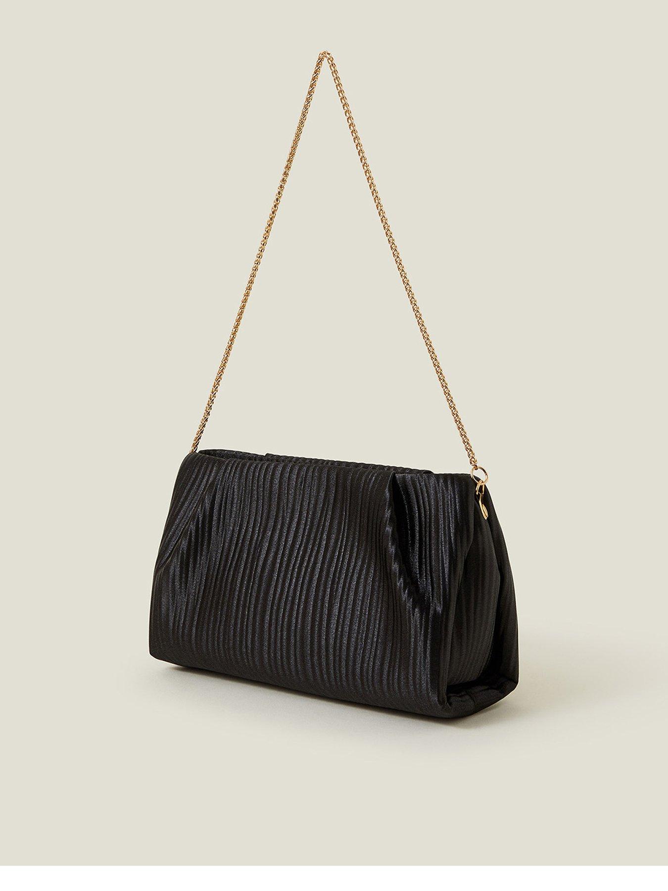 accessorize-satin-pleated-clutch-blackback