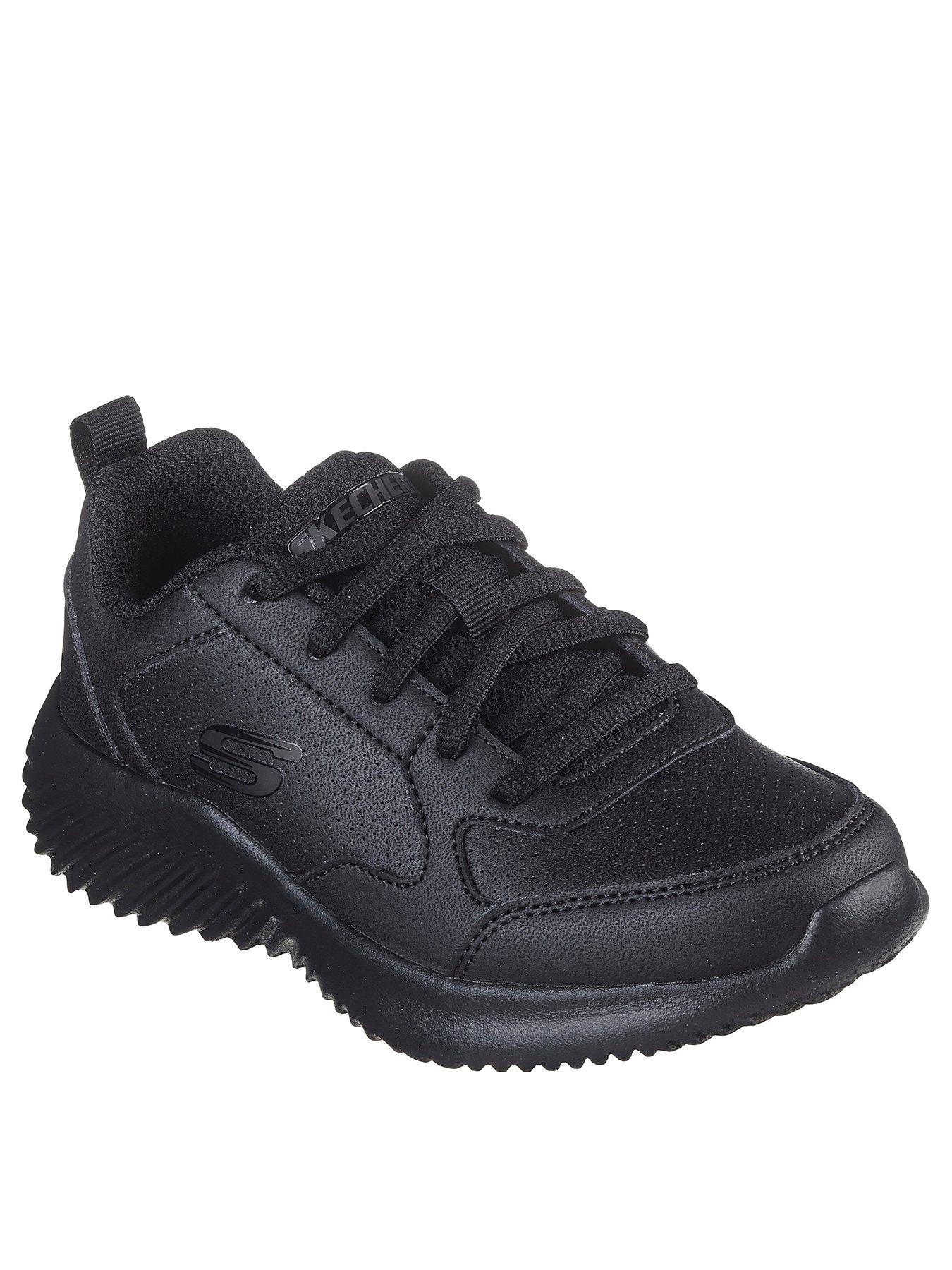 skechers-kids-bounder-trainer-blackstillFront