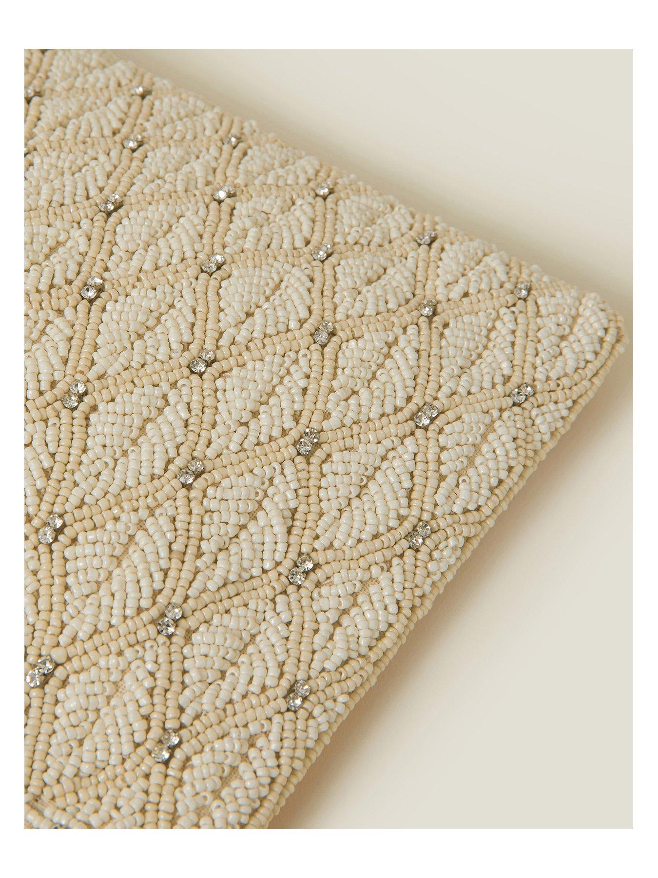 Image 4 of 5 of Accessorize Bridal Holiday Pouch - Ivory