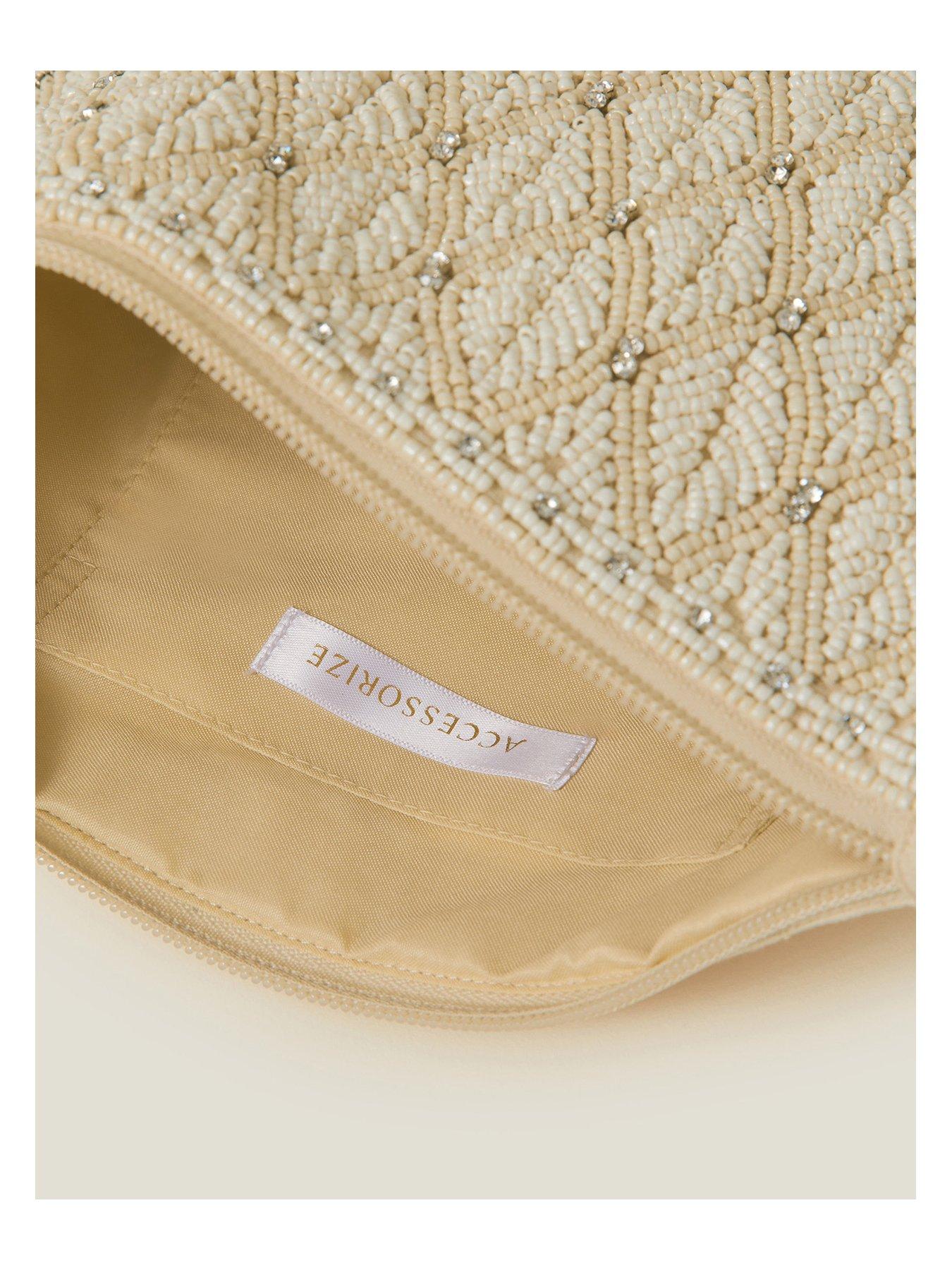 Image 5 of 5 of Accessorize Bridal Holiday Pouch - Ivory
