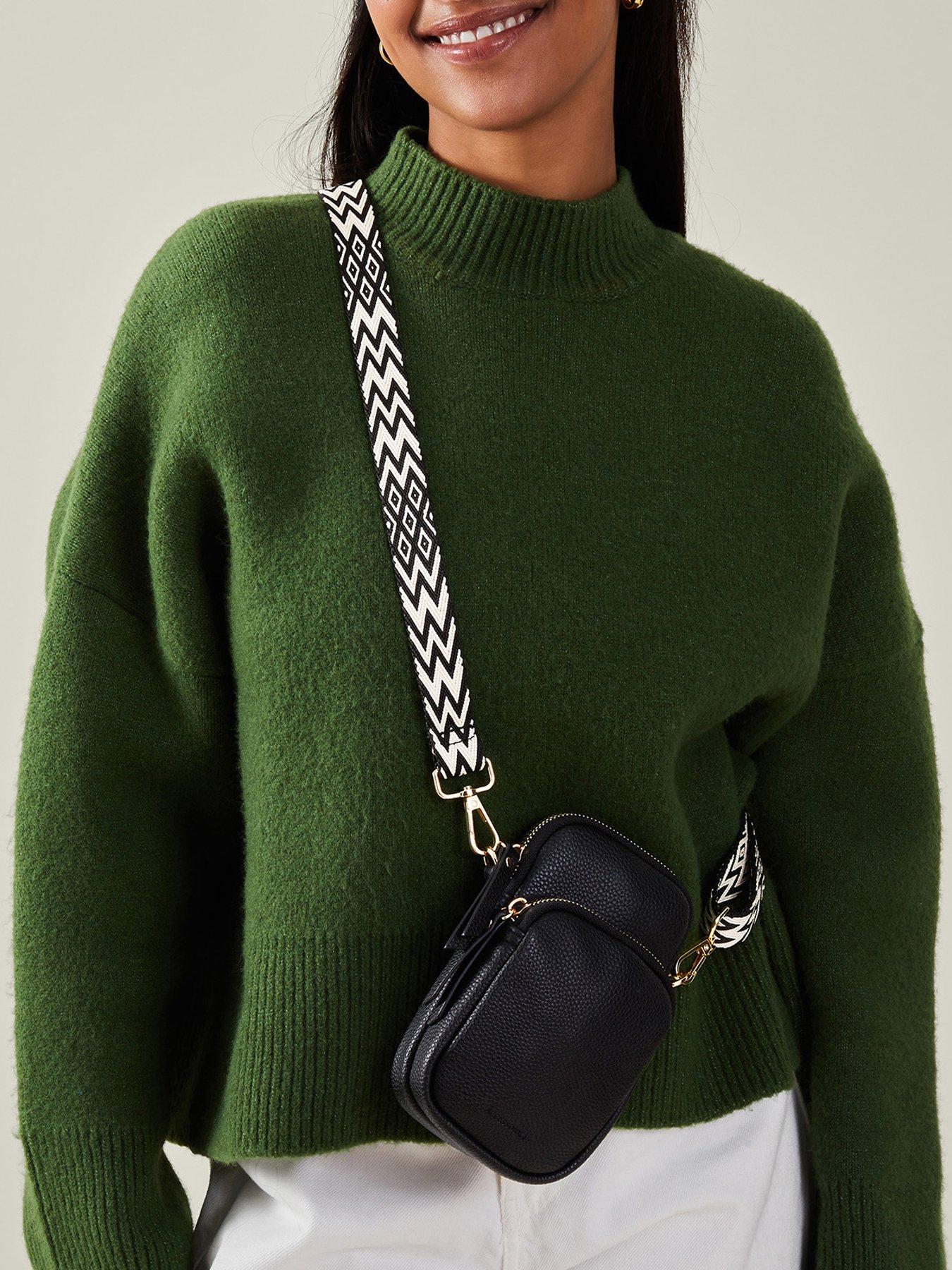 accessorize-webbing-strap-phone-bag-blackstillFront