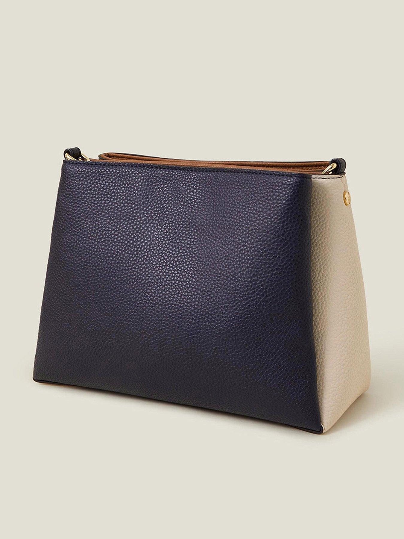 Image 3 of 5 of Accessorize Colourblock Cross Body - Darks Multi