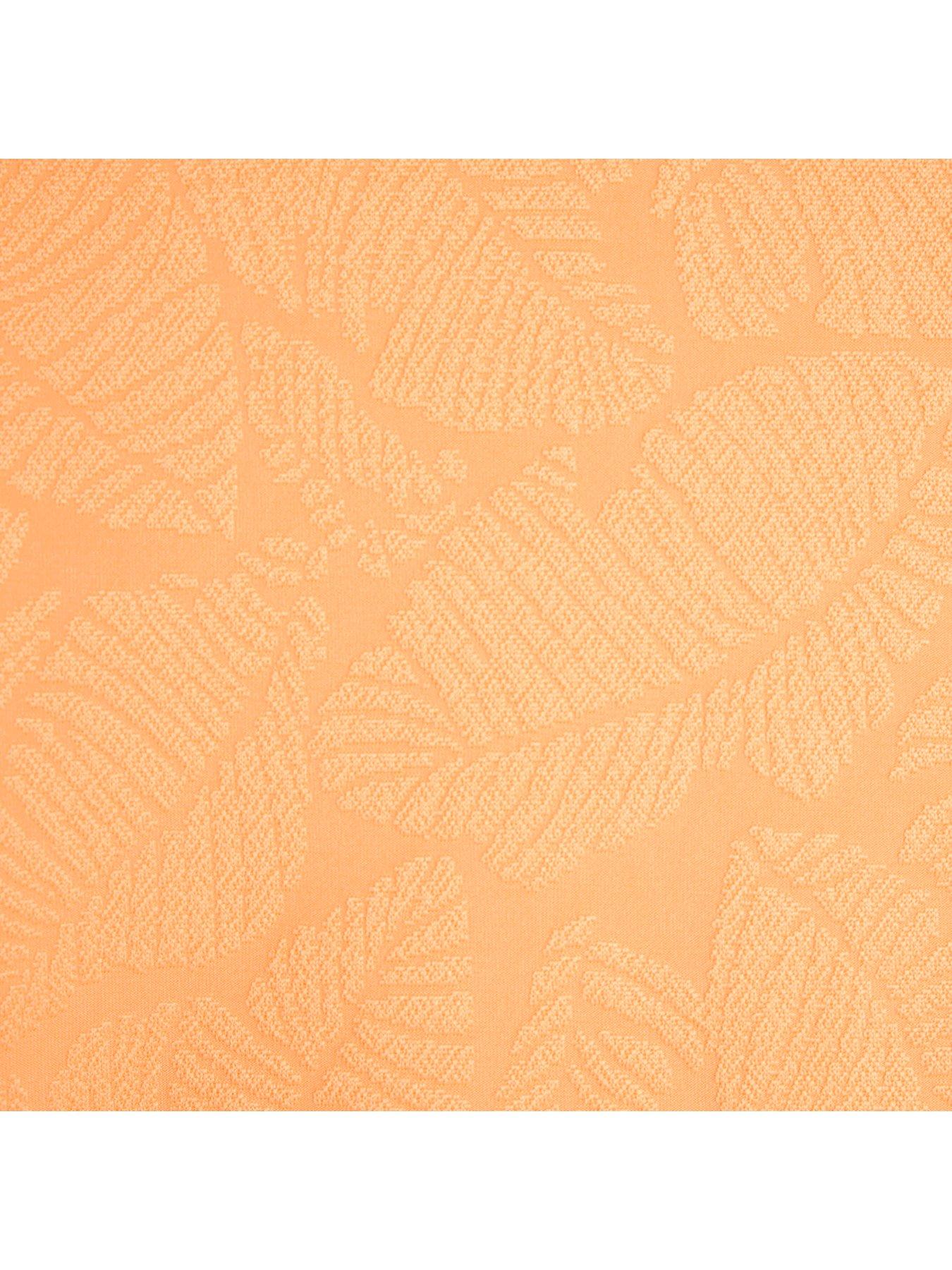 Image 4 of 4 of River Island Girls Palm Textured T-Shirt Bikini Set - Peach