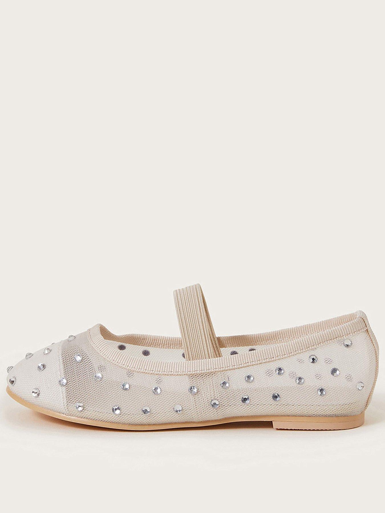 monsoon-girls-diamante-flat-ivory