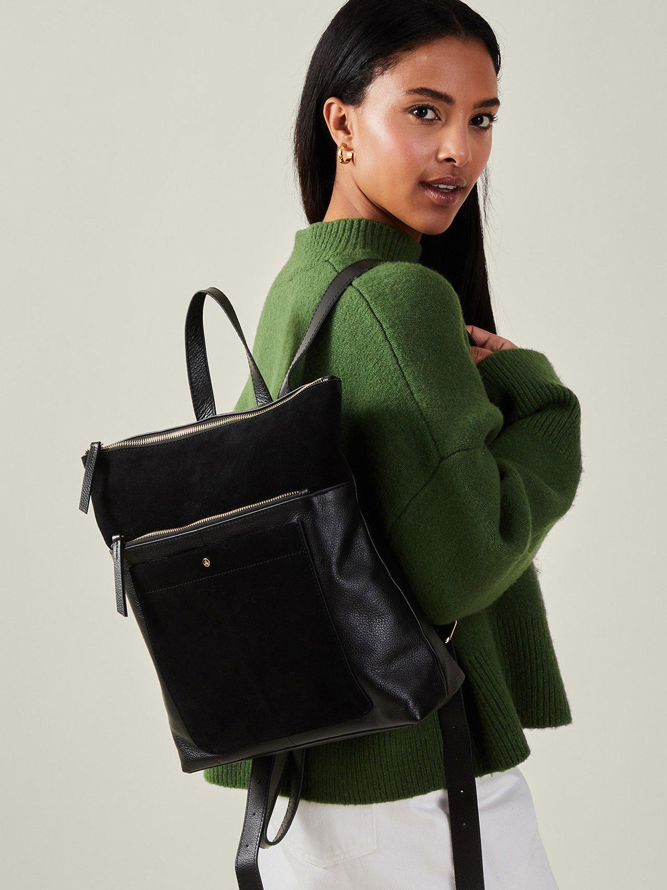 accessorize-leather-backpack-blackstillFront