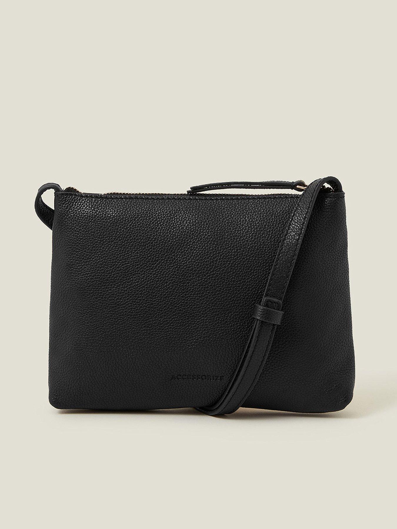 accessorize-leather-zip-cross-body-black