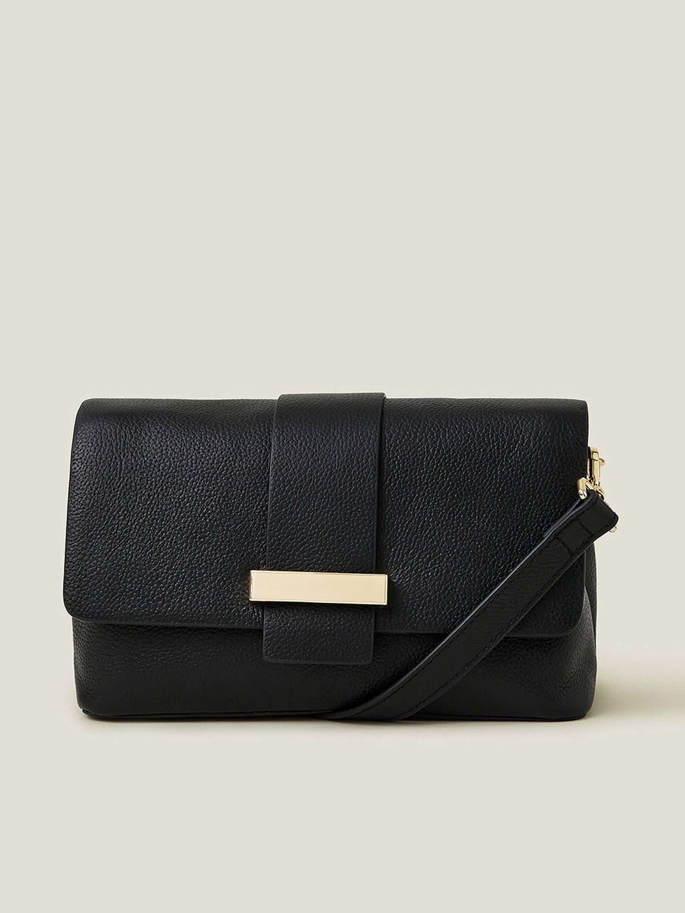 accessorize-leather-metal-bar-cross-body-blackfront