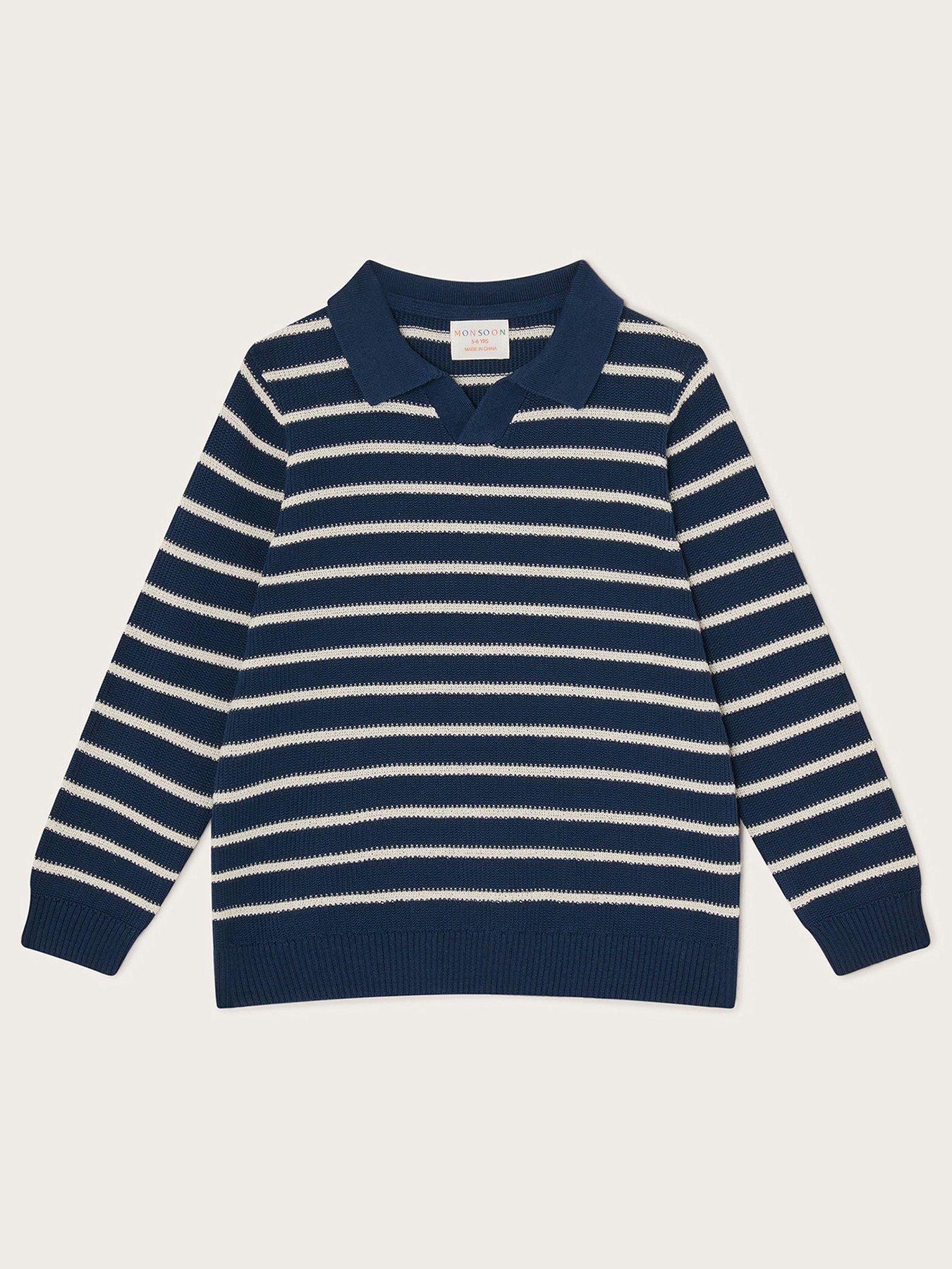 monsoon-boys-polo-knitted-striped-jumper-navy