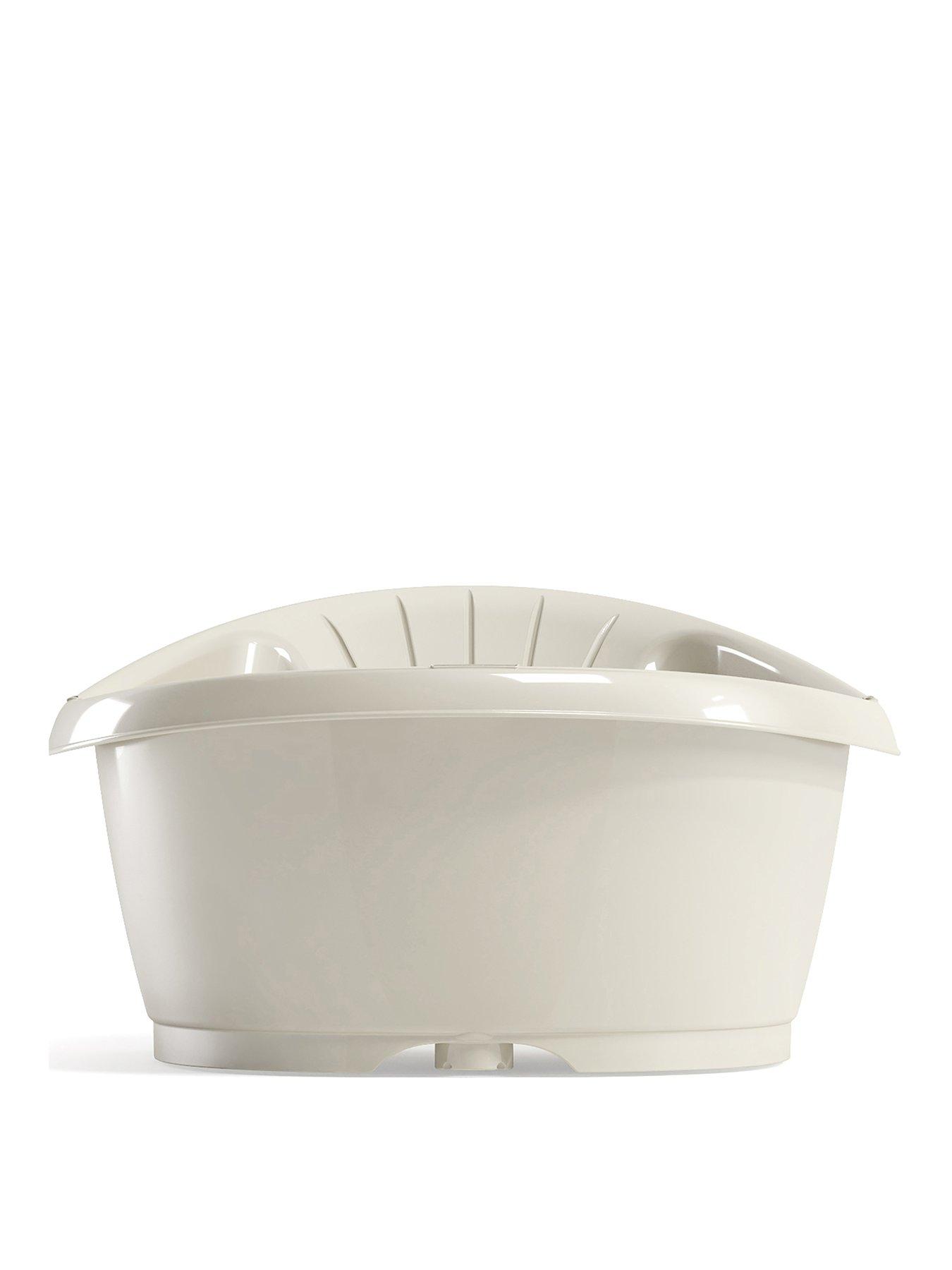 Image 2 of 7 of OKbaby OKBaby Onda Baby Shower Baby Bath - White