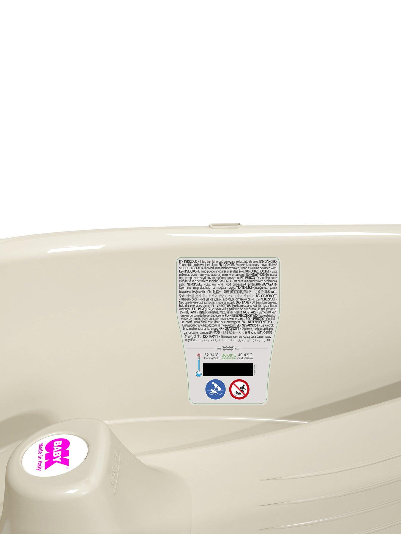 Image 3 of 7 of OKbaby OKBaby Onda Baby Shower Baby Bath - White