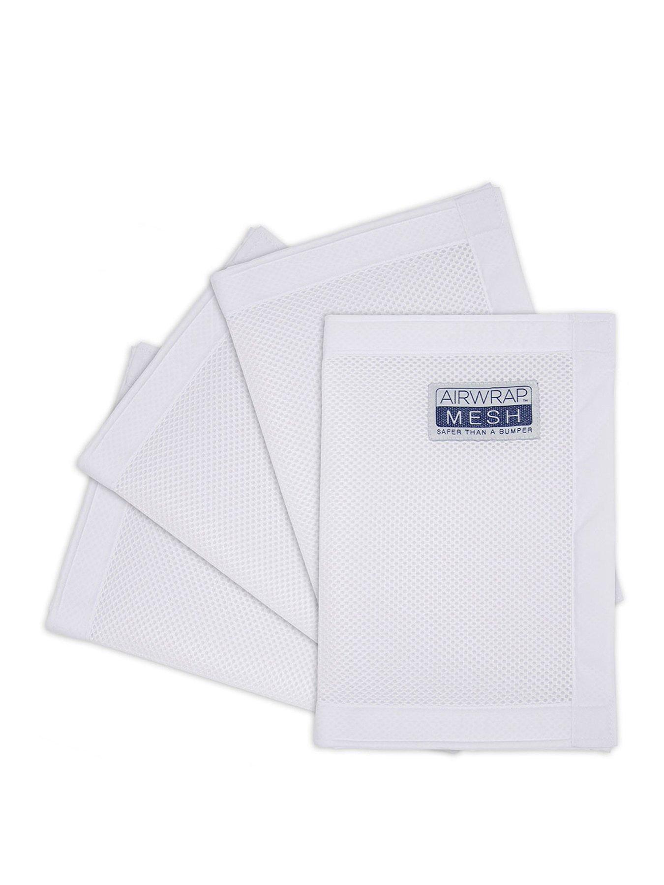 the-little-linen-company-airwrap-mesh-4-sided-cot-liner-whitestillFront