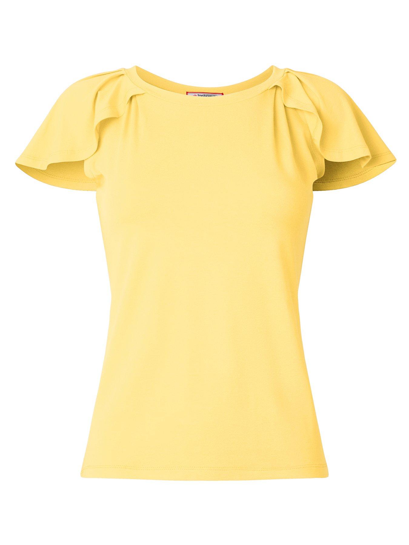 joe-browns-freya-flutter-sleeve-jersey-top-yellowdetail
