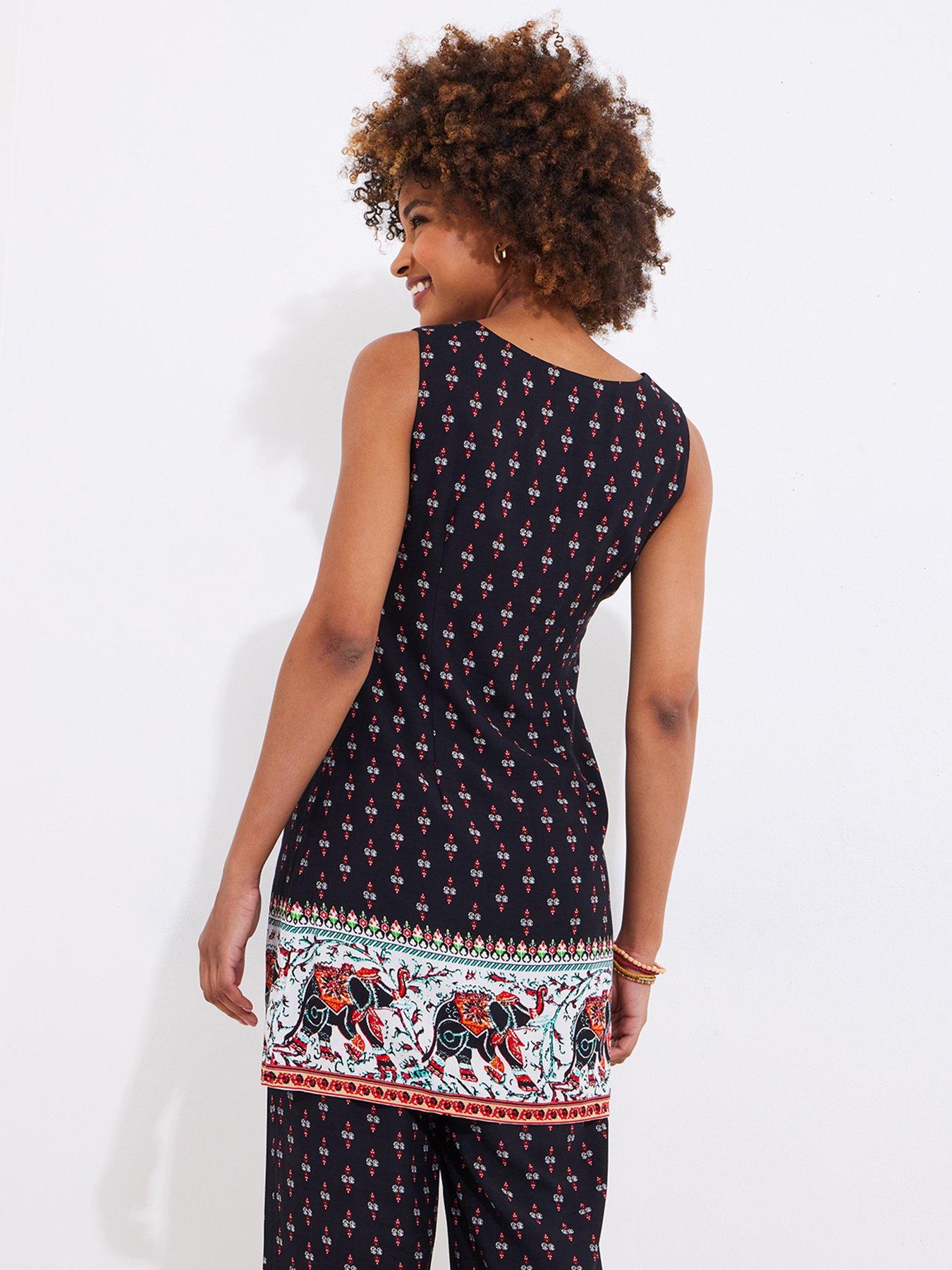 Image 3 of 5 of Joe Browns Elegant Elephant Tunic - Black