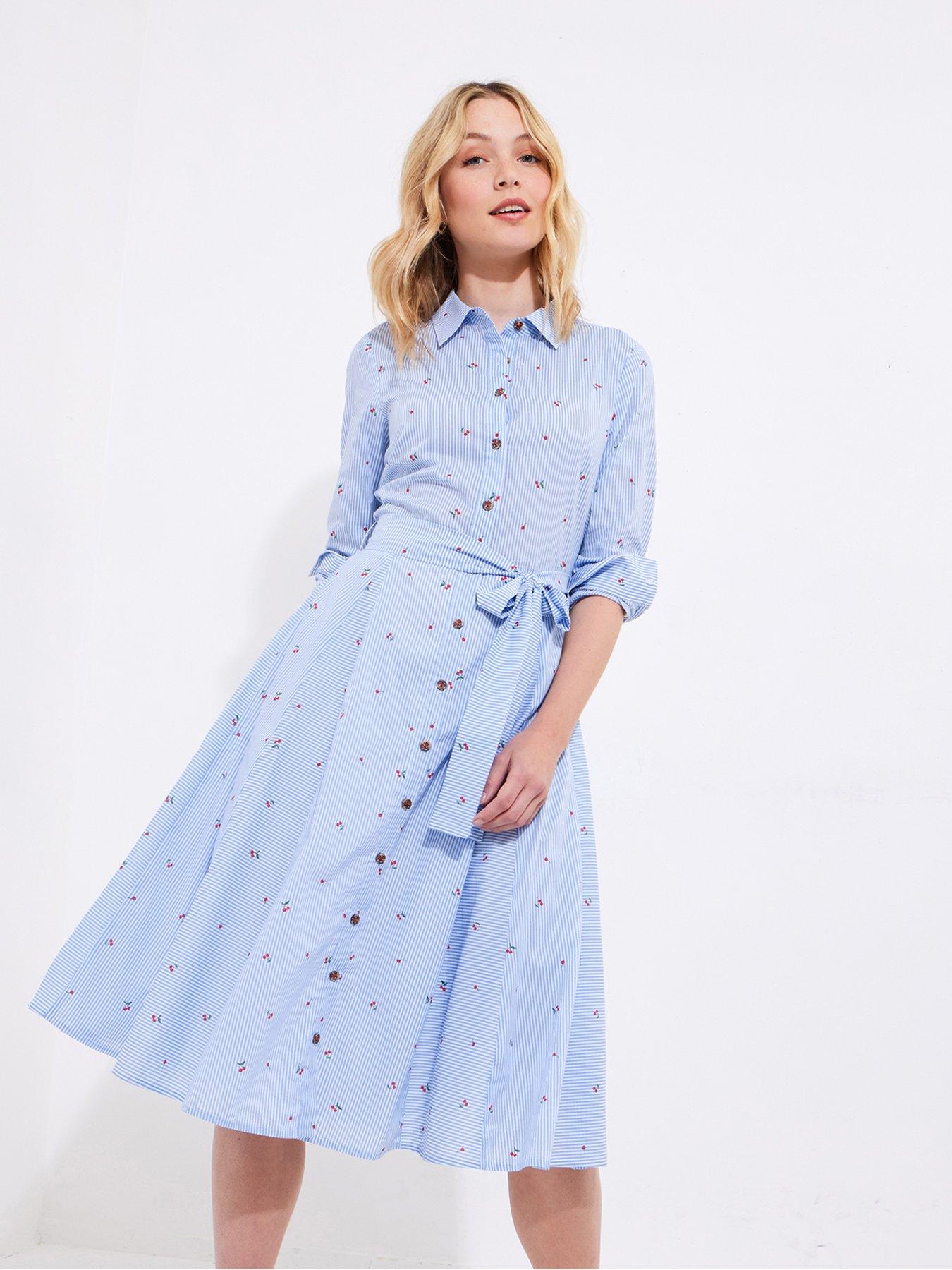 joe-browns-charming-cherry-cotton-shirt-dress-blue