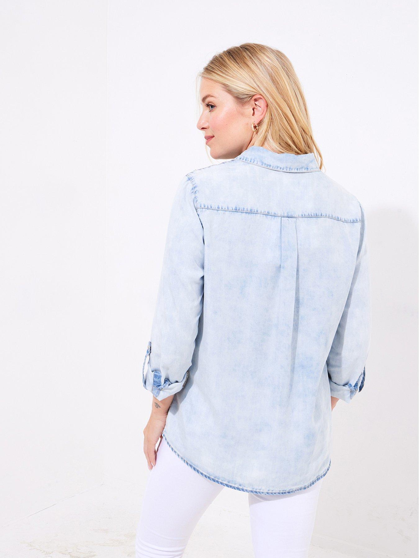 joe-browns-daisy-embroidered-denim-shirt-blueback