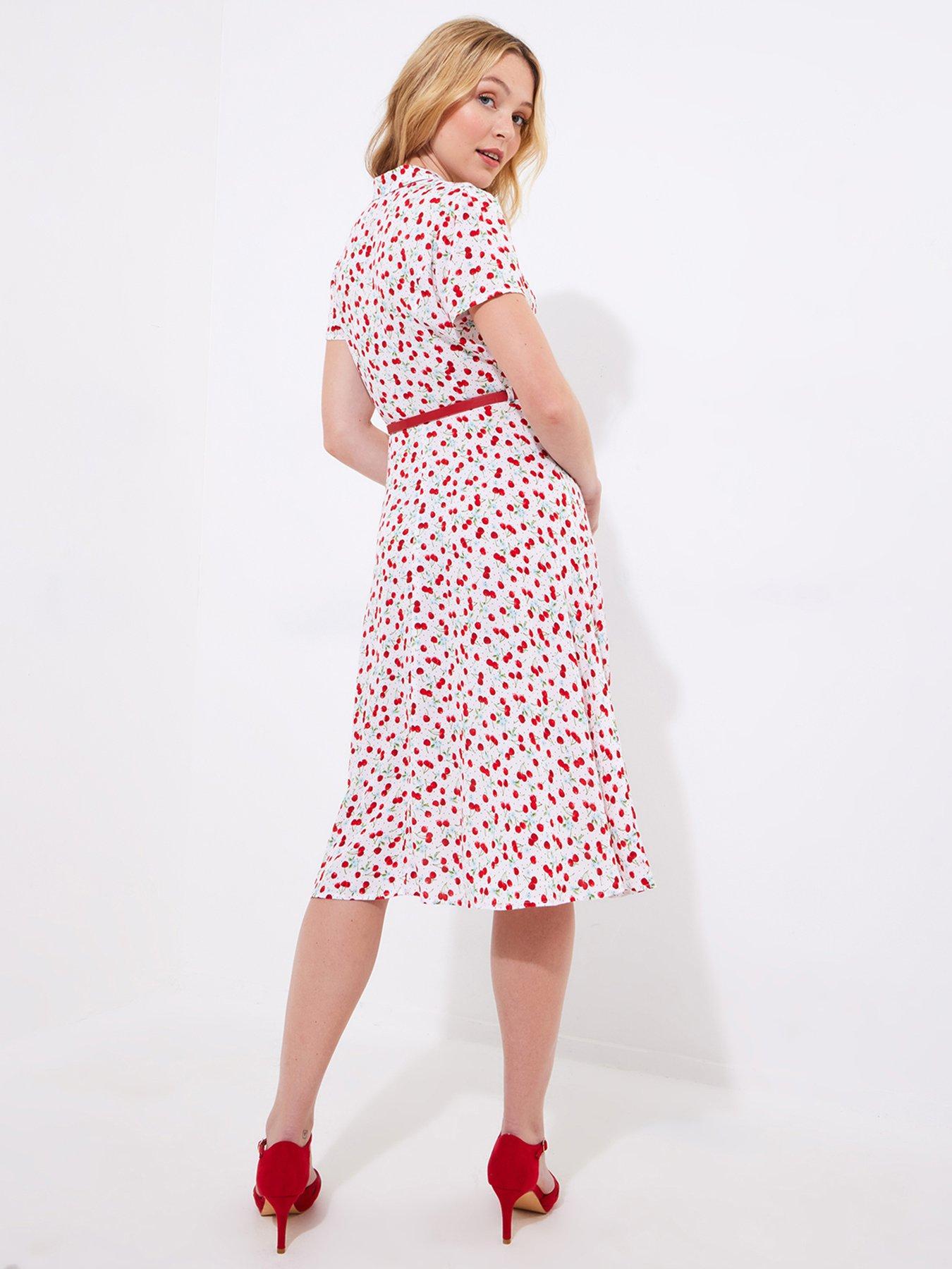 joe-browns-celia-cherry-print-midi-dress-whiteoutfit