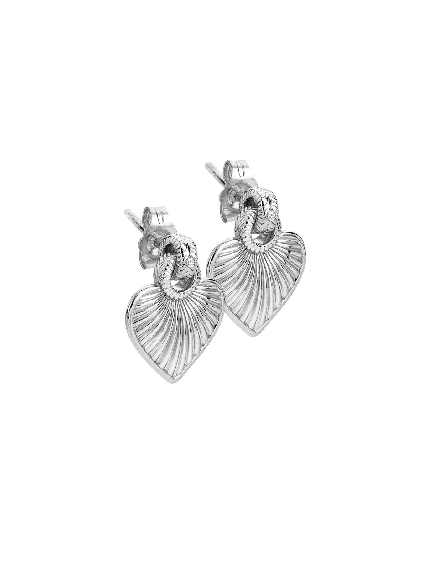 hot-diamonds-essence-heart-stud-earringsback