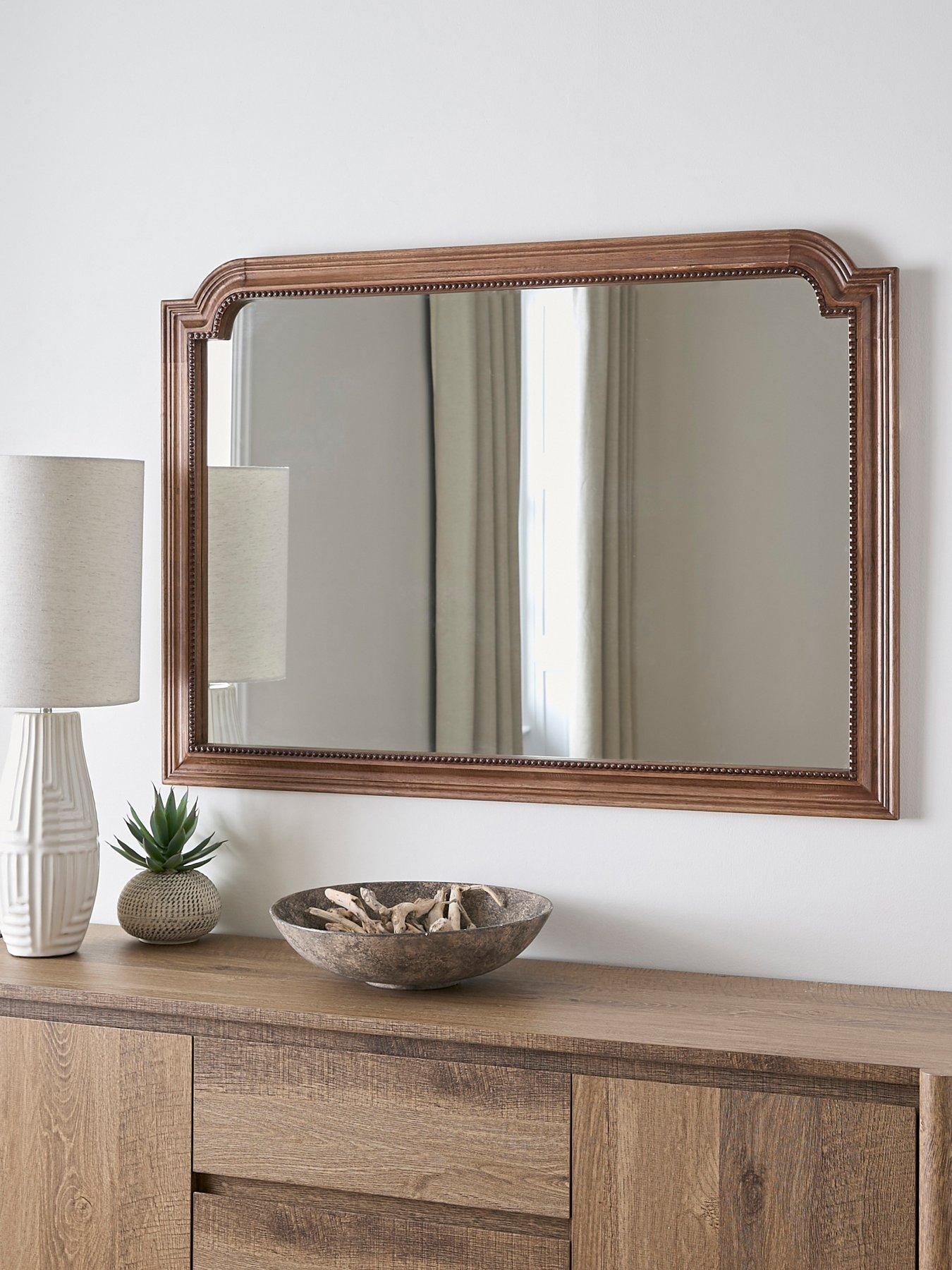 Image 1 of 5 of The Very Collection Antique Wall Mirror 75x105cm