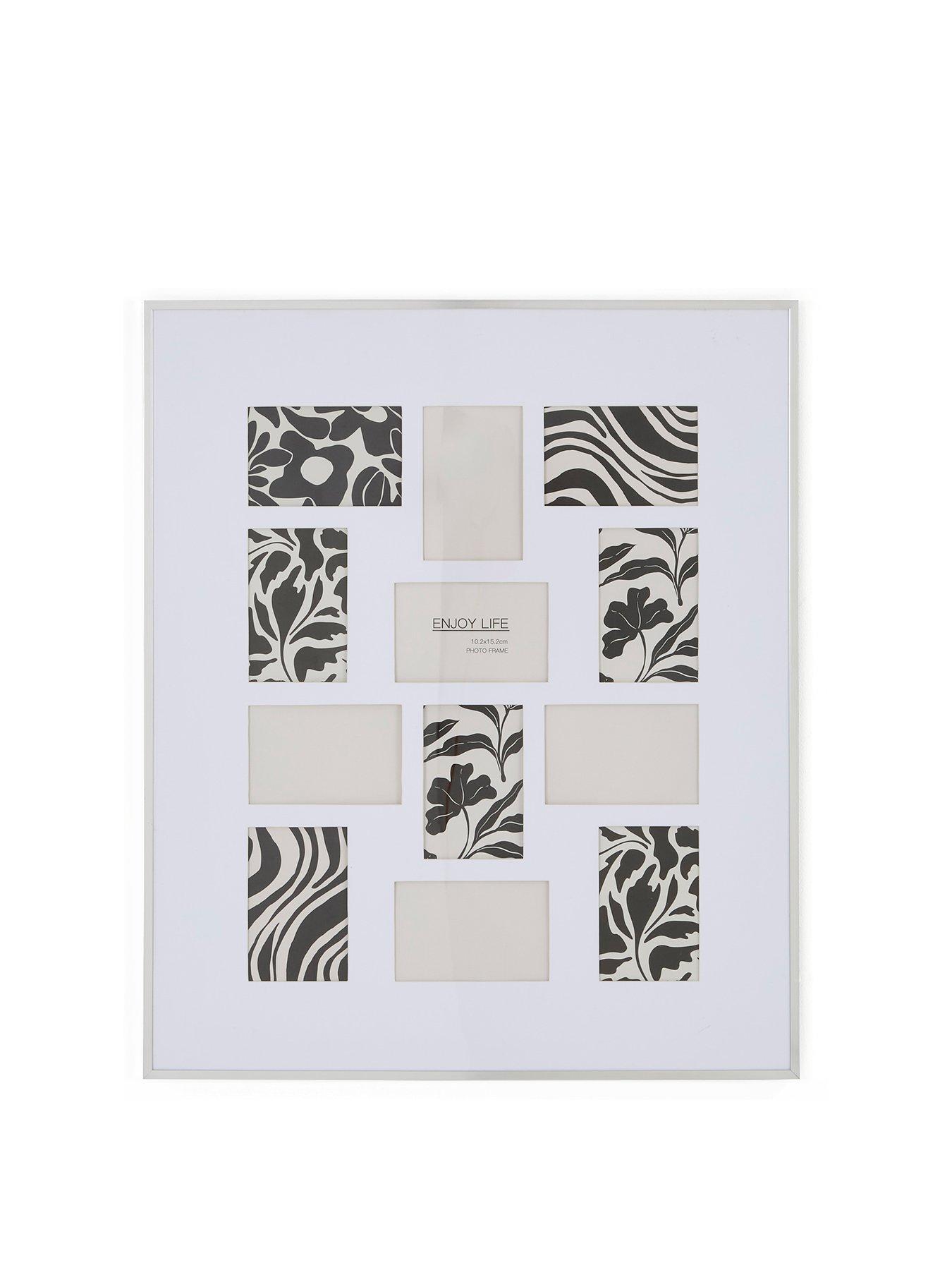 the-very-collection-12-photo-gallery-frame-silverstillFront
