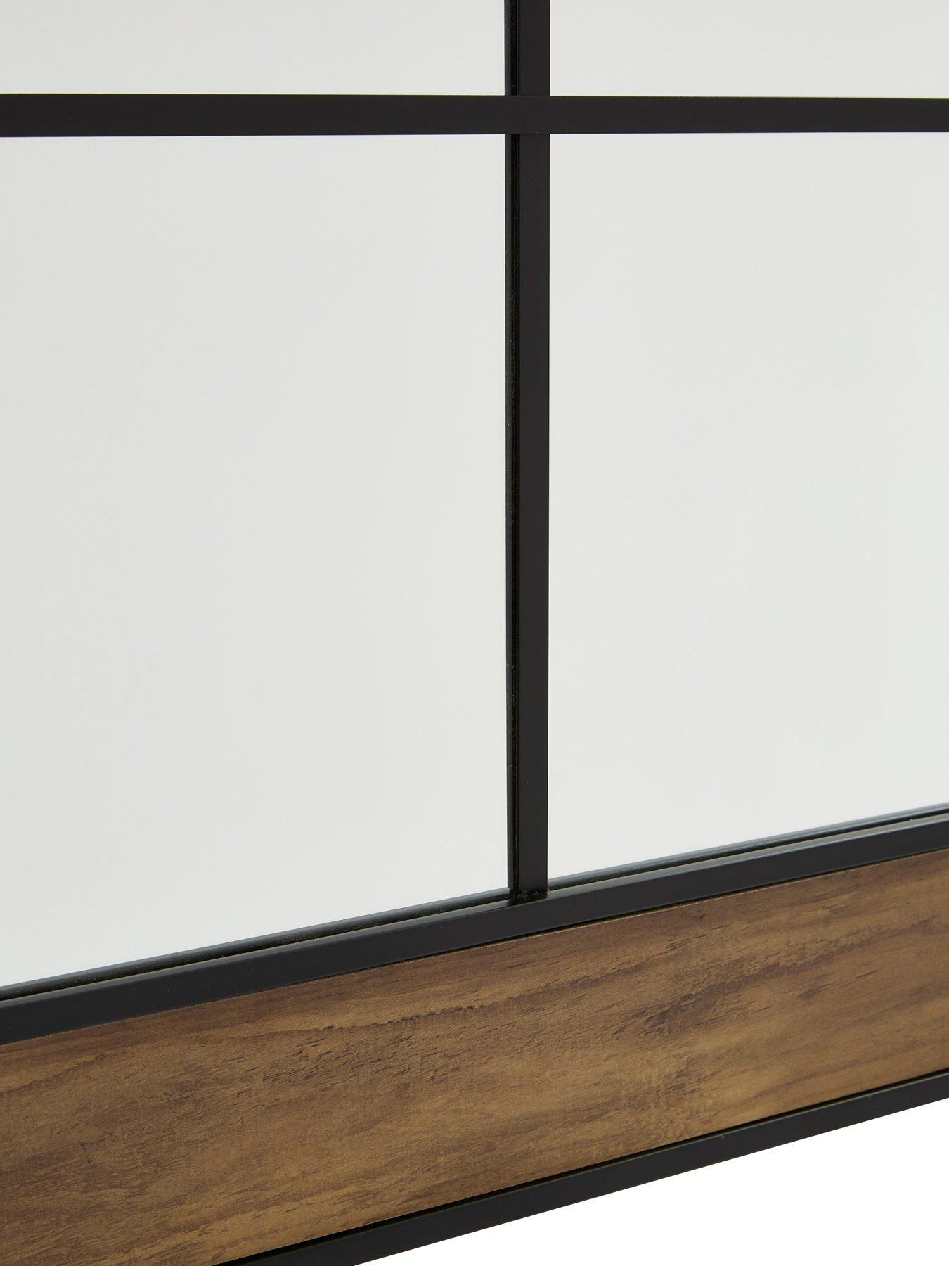 the-very-collection-wood-detail-windowpane-mirrordetail