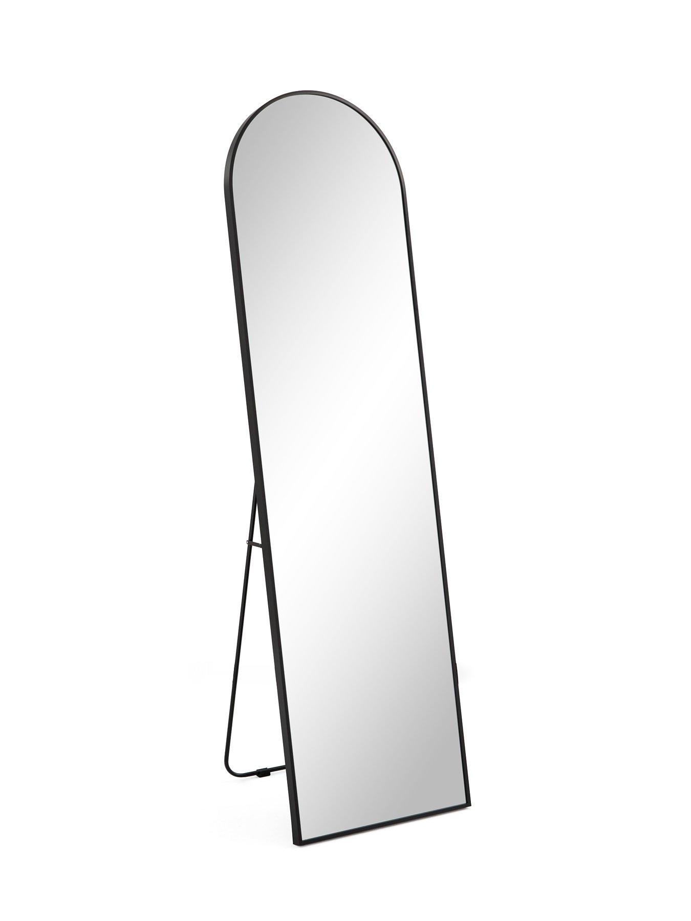 the-very-collection-black-rounded-standing-mirror-45x160cmback