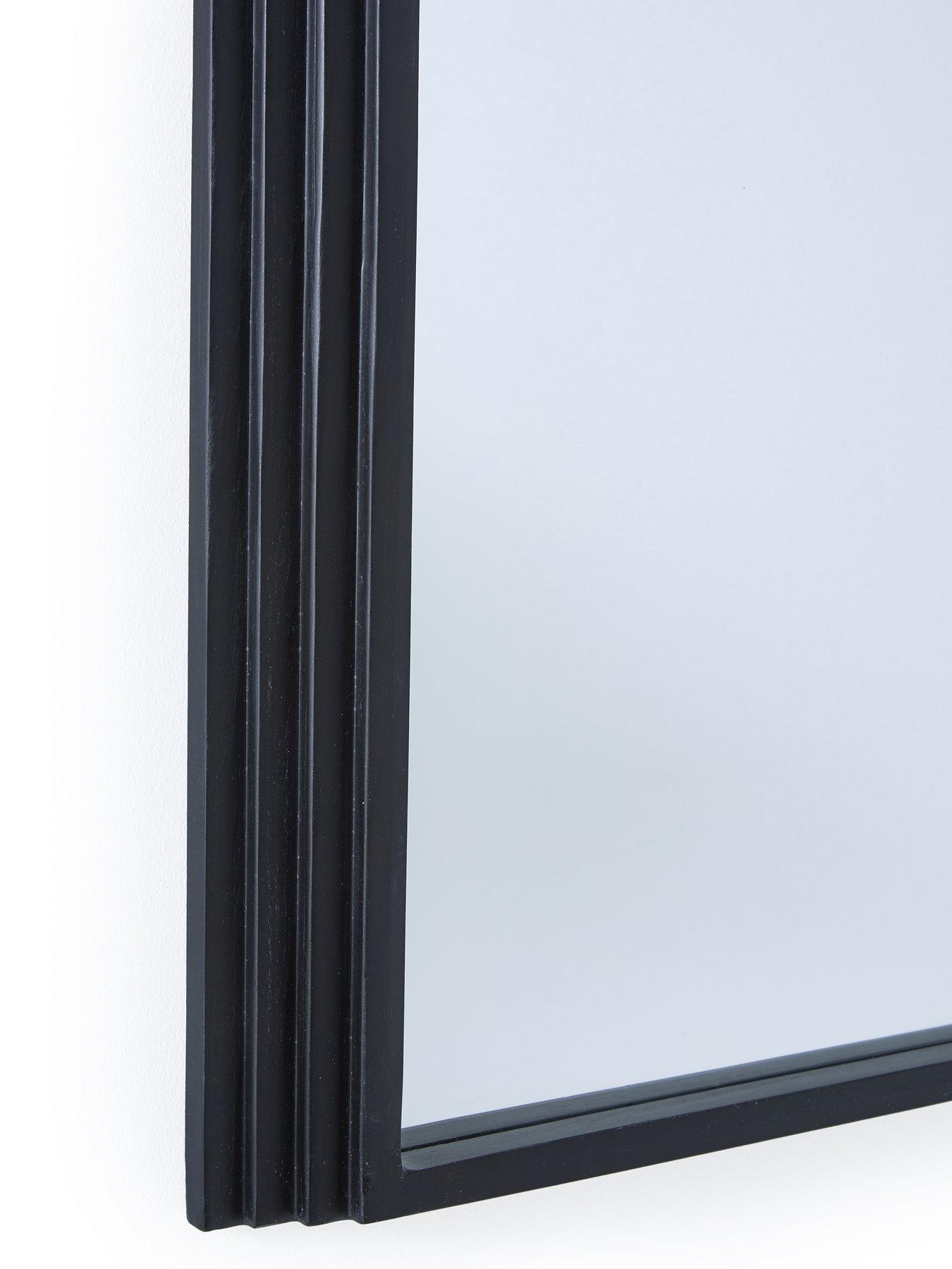 the-very-collection-arched-black-ribbed-edge-mirror-77x90cmdetail