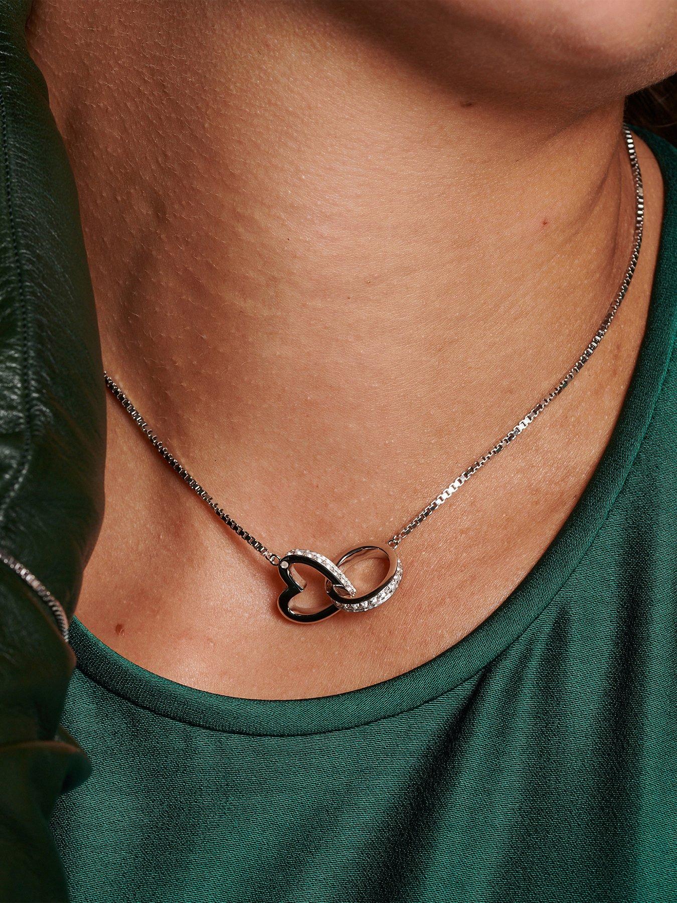 Image 2 of 3 of Hot Diamonds Devotion Necklace