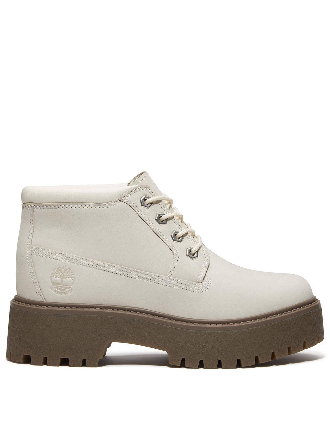 undefined Stone Street Mid Lace Waterproof Boot - Natural Nubuck