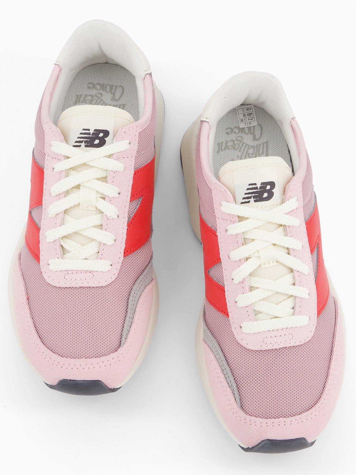 Image 3 of 7 of New Balance Junior 370 Lace Up Trainers - Rose Sugar