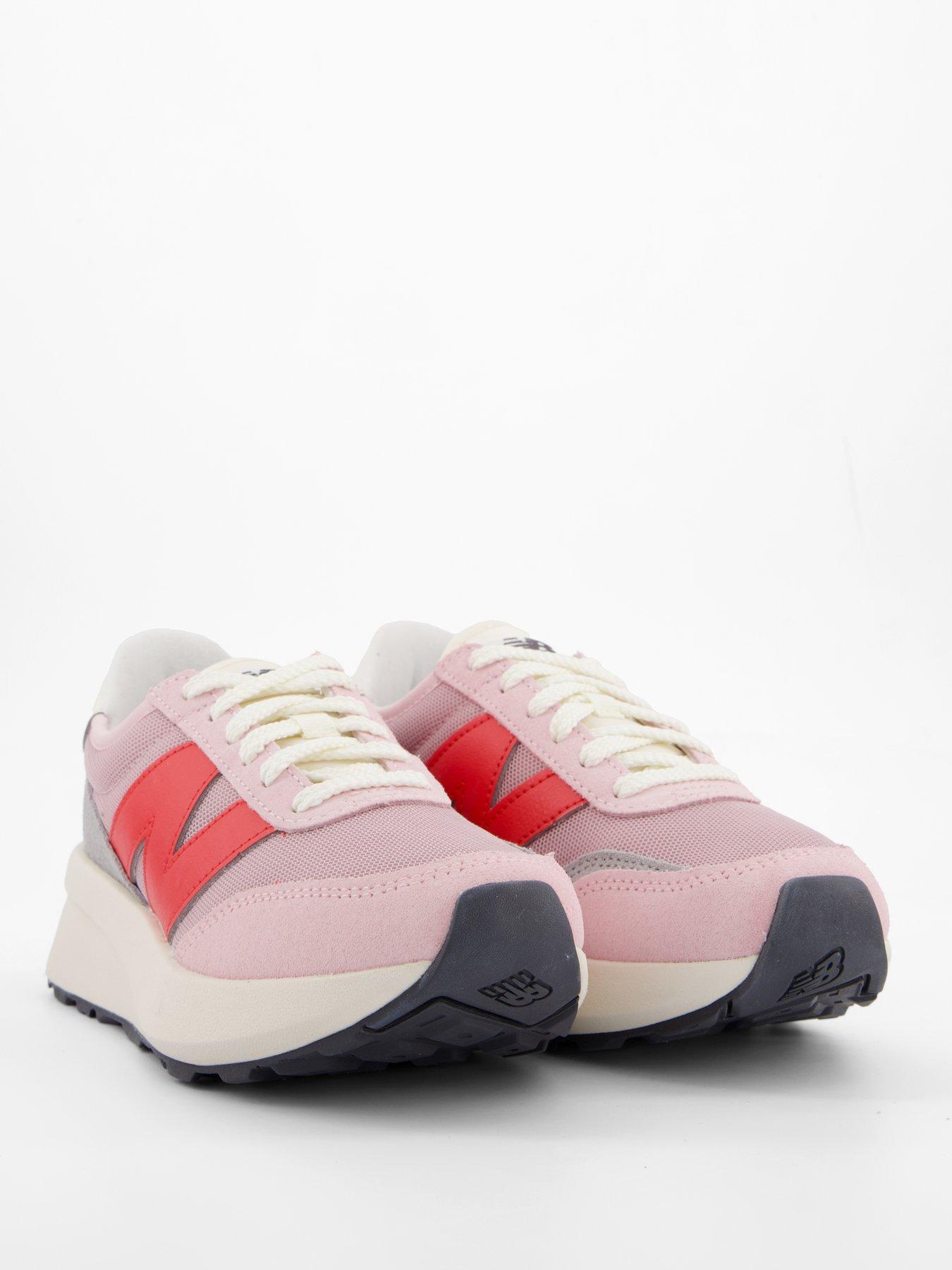 Image 6 of 7 of New Balance Junior 370 Lace Up Trainers - Rose Sugar